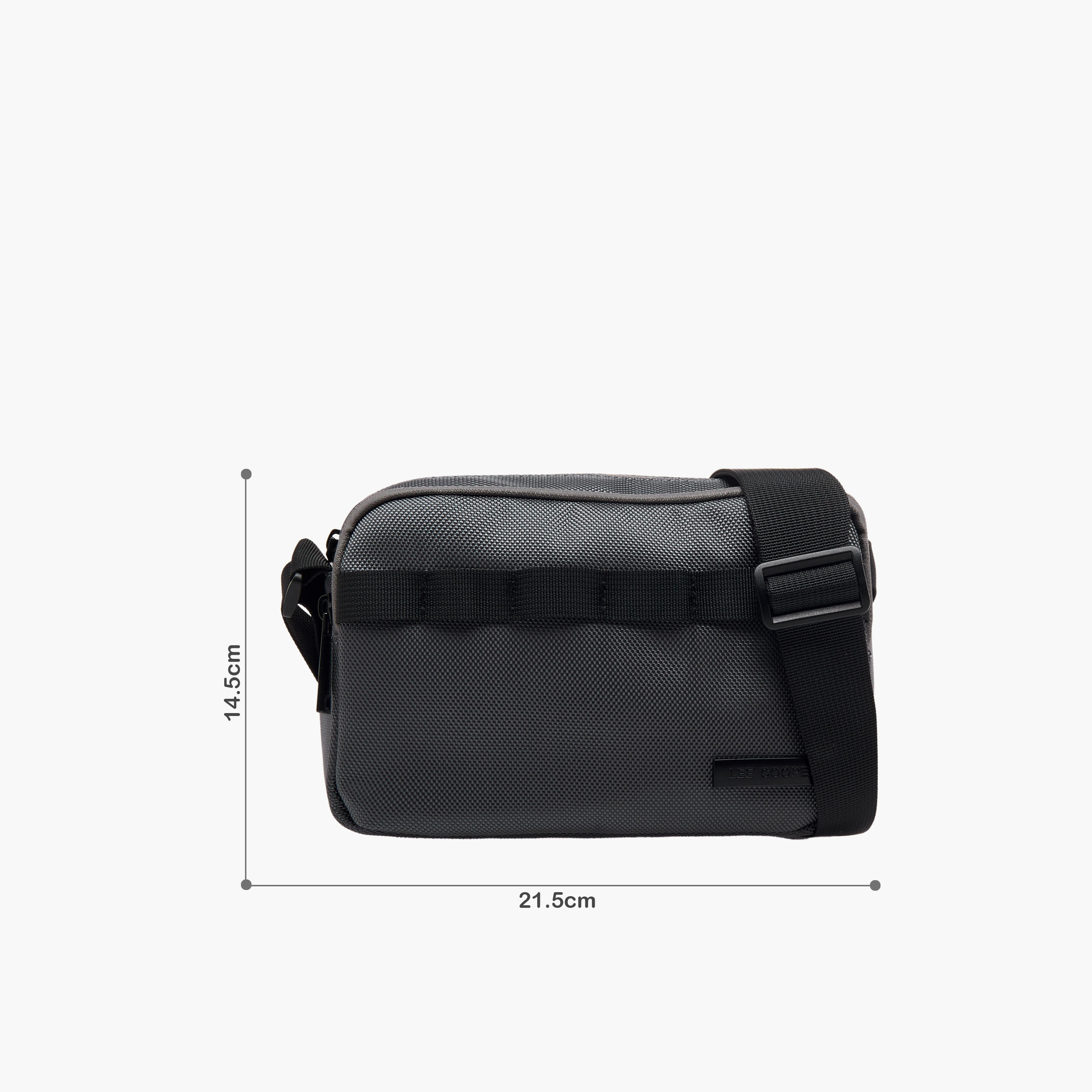 Lee Cooper Men Textured Crossbody Bag-travel-accessories-image-2