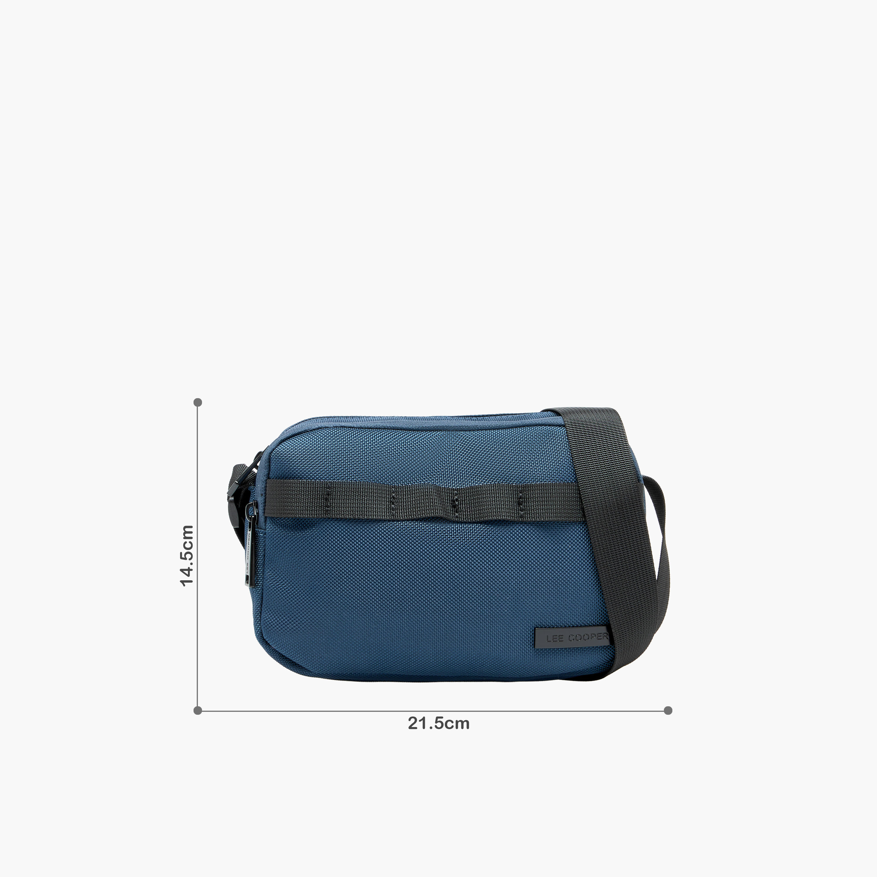 Lee Cooper Men Textured Crossbody Bag-travel-accessories-image-2