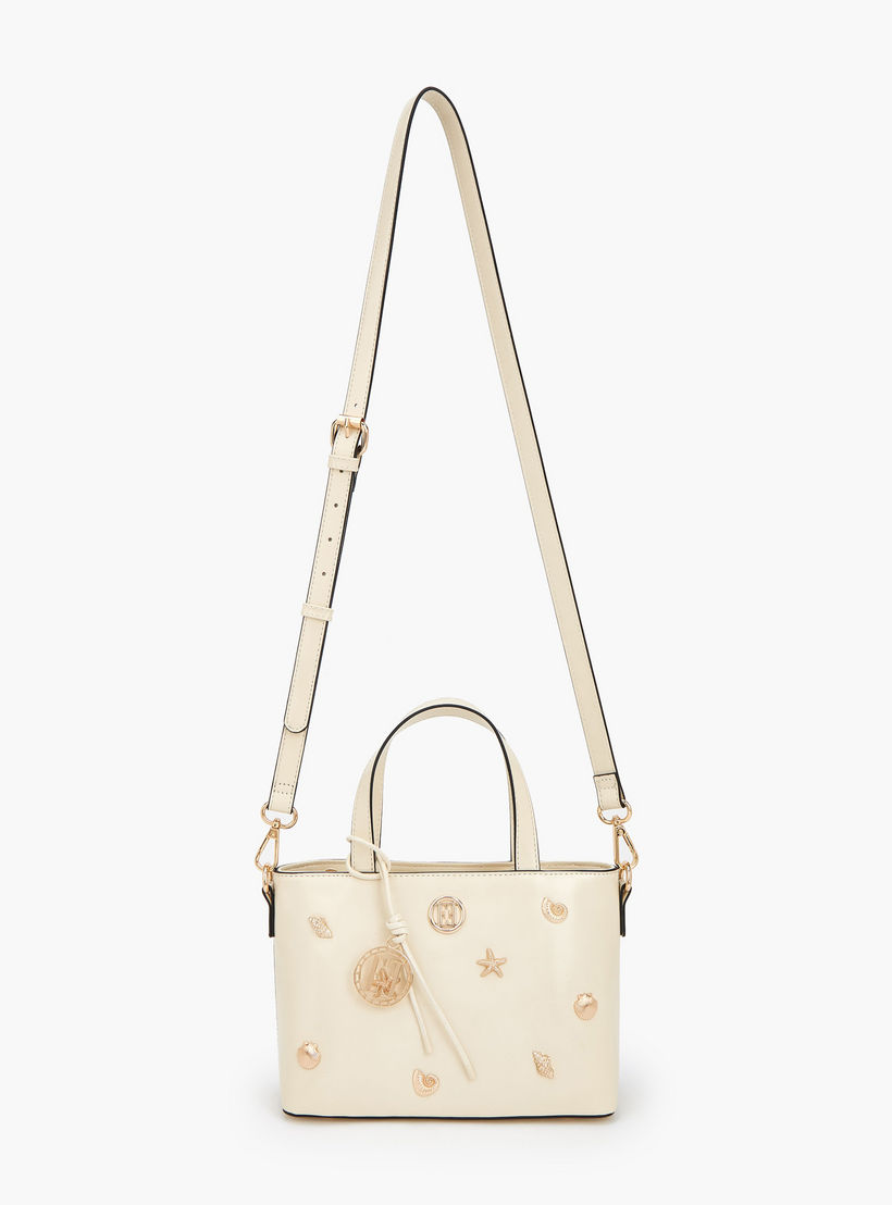 Elle Embellished Tote Bag with Double Handle-women-bagsandwallets-handbags-image-2