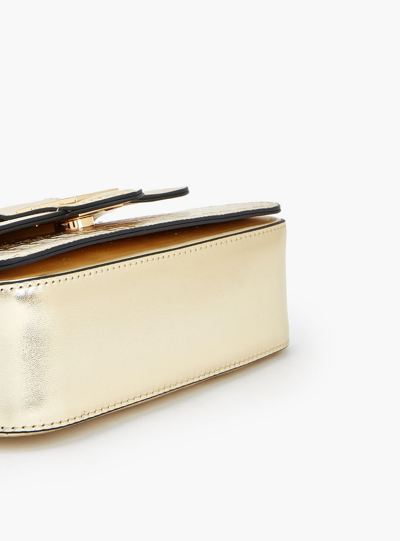 Elle Monogram Embossed Shoulder Bag with Adjustable Strap-women-bagsandwallets-handbags-image-6