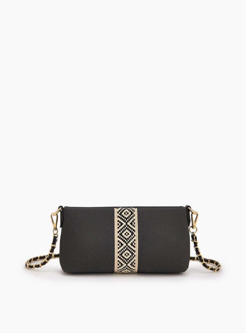 شنطة كروس بودي بارزة الملمس بحزام سلسلة قابل للفصل من لو كونفورت-women-bagsandwallets-handbags-image-1