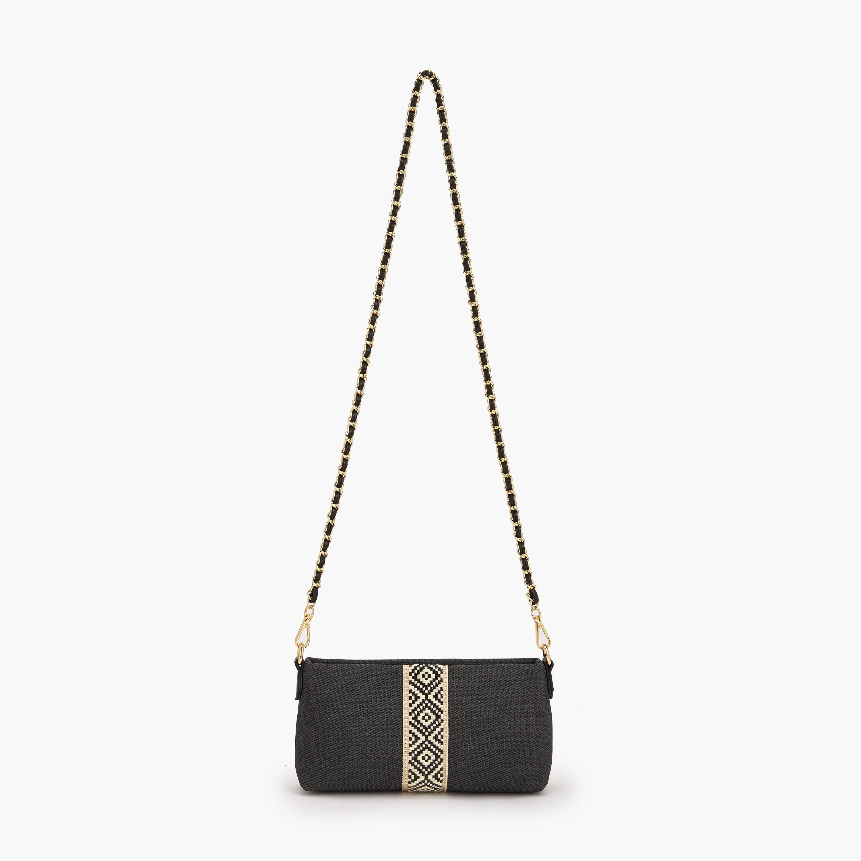 شنطة كروس بودي بارزة الملمس بحزام سلسلة قابل للفصل من لو كونفورت-women-bagsandwallets-handbags-image-3