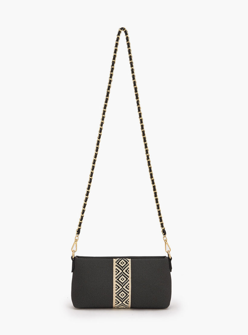 شنطة كروس بودي بارزة الملمس بحزام سلسلة قابل للفصل من لو كونفورت-women-bagsandwallets-handbags-image-3
