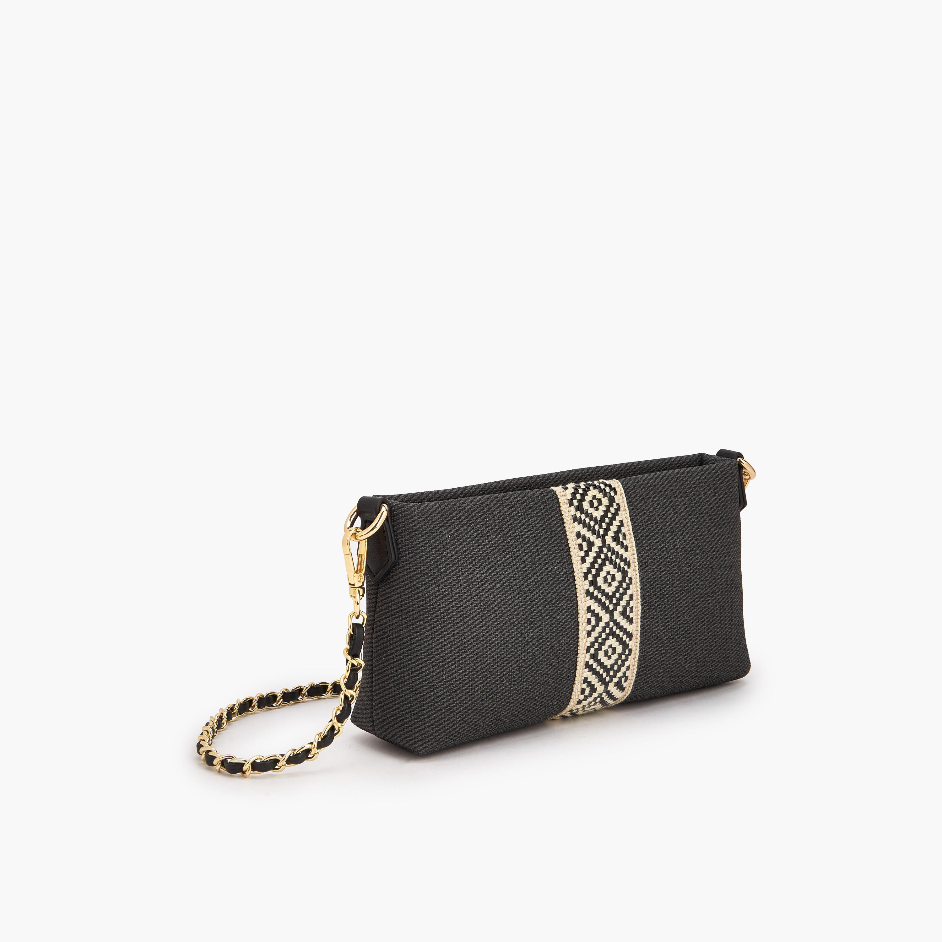 شنطة كروس بودي بارزة الملمس بحزام سلسلة قابل للفصل من لو كونفورت-women-bagsandwallets-handbags-image-4