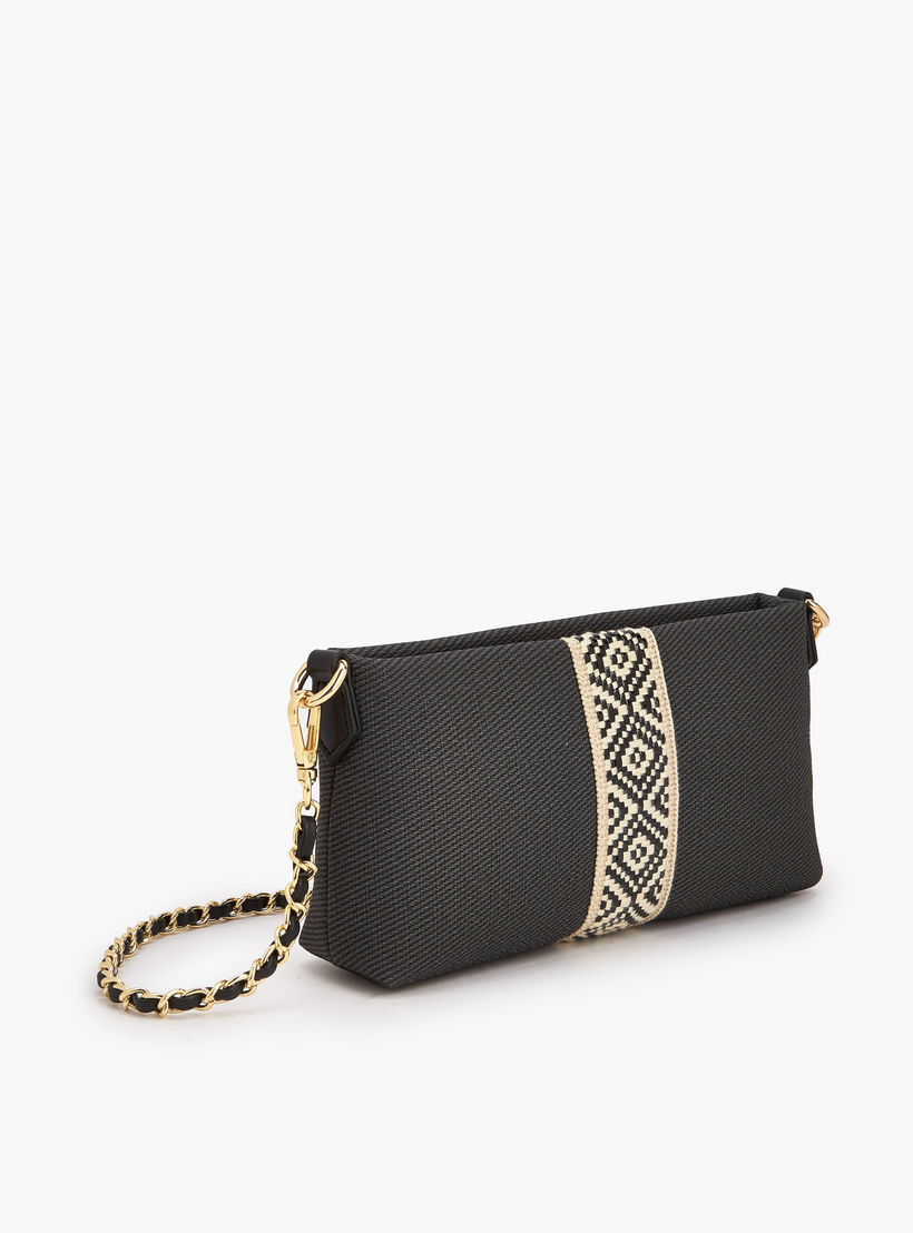 شنطة كروس بودي بارزة الملمس بحزام سلسلة قابل للفصل من لو كونفورت-women-bagsandwallets-handbags-image-4