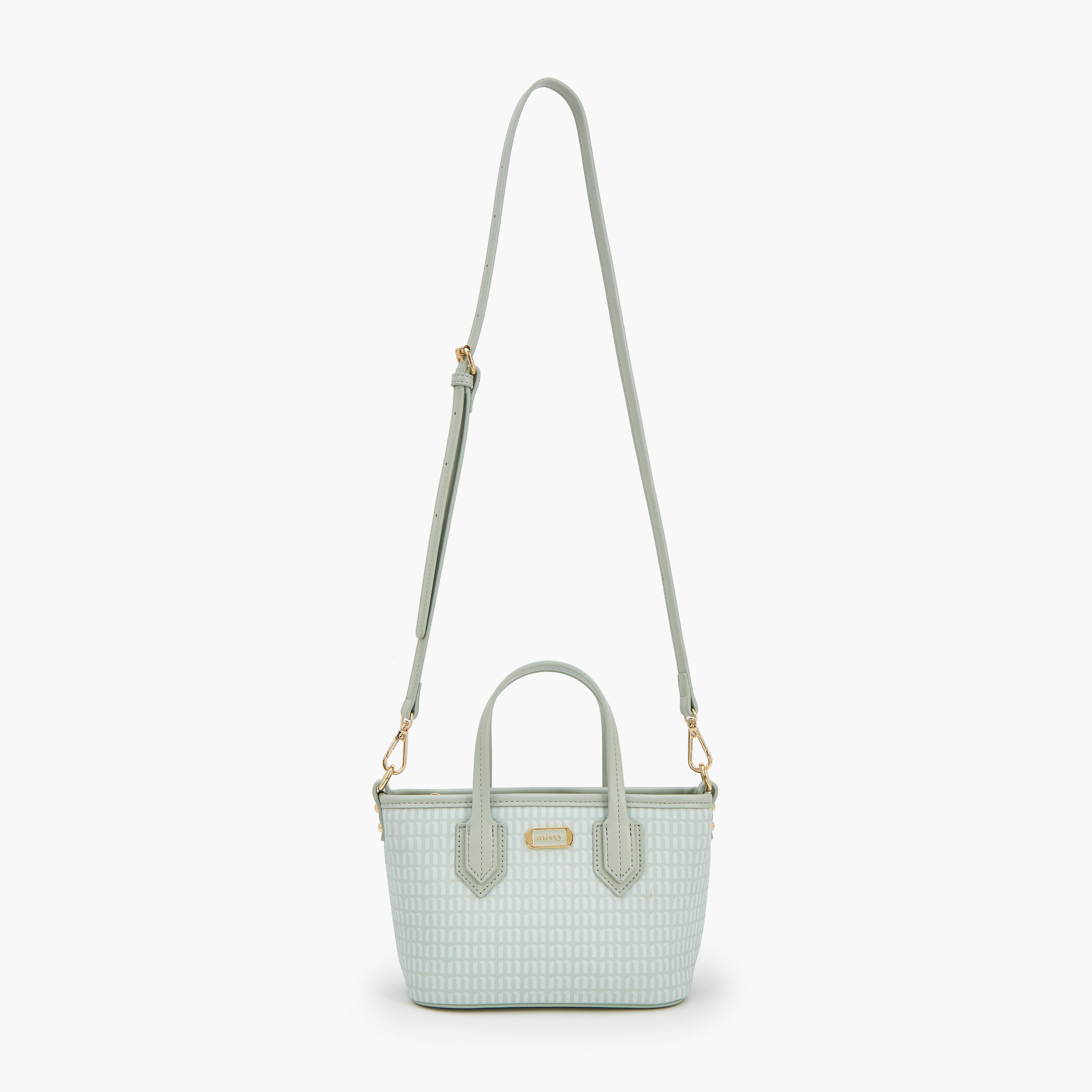 Missy Monogram Print Tote Bag with Detachable Strap-women-bagsandwallets-handbags-image-3