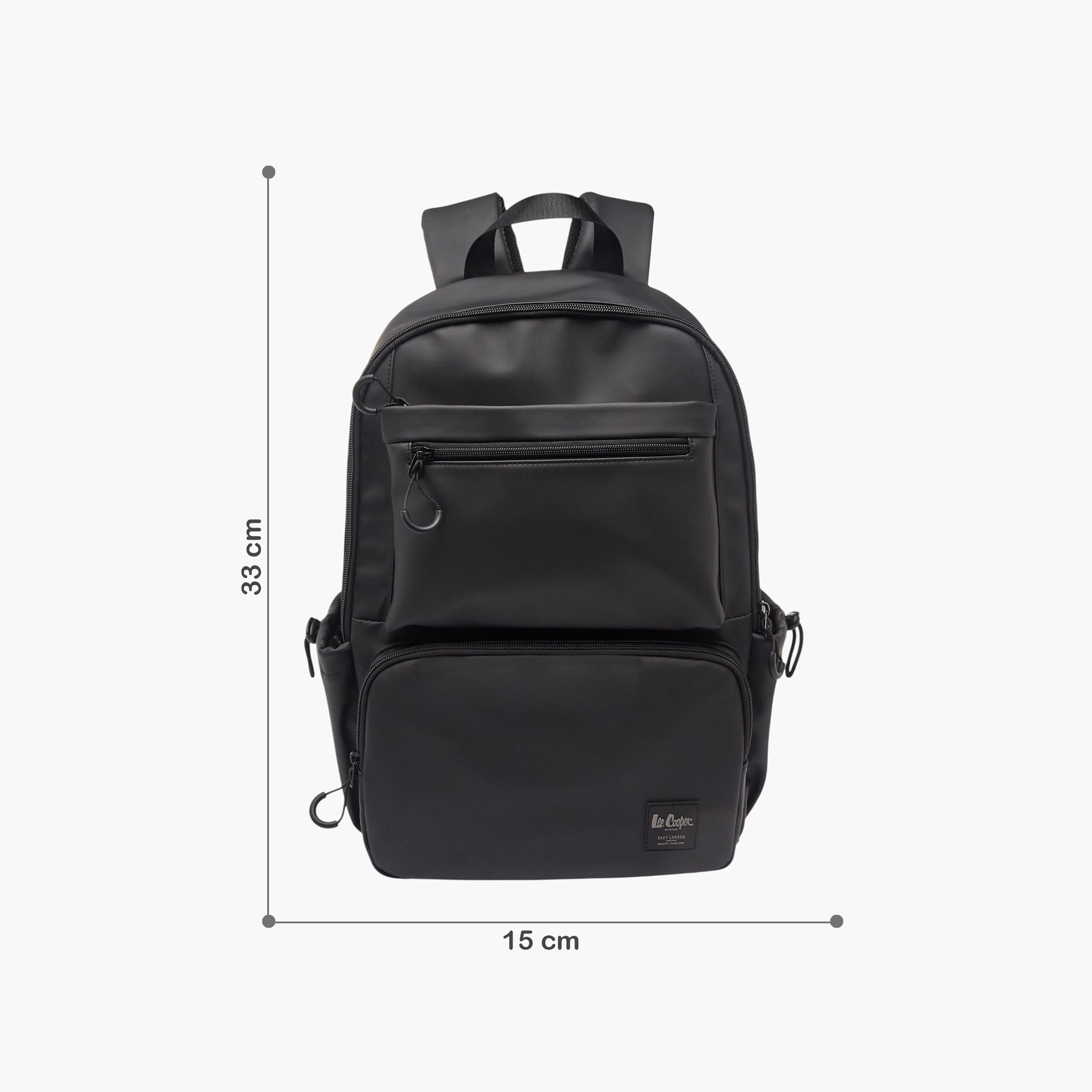 Lee Cooper Men Solid Backpack-travel-luggagesandbags-backpacks-image-2