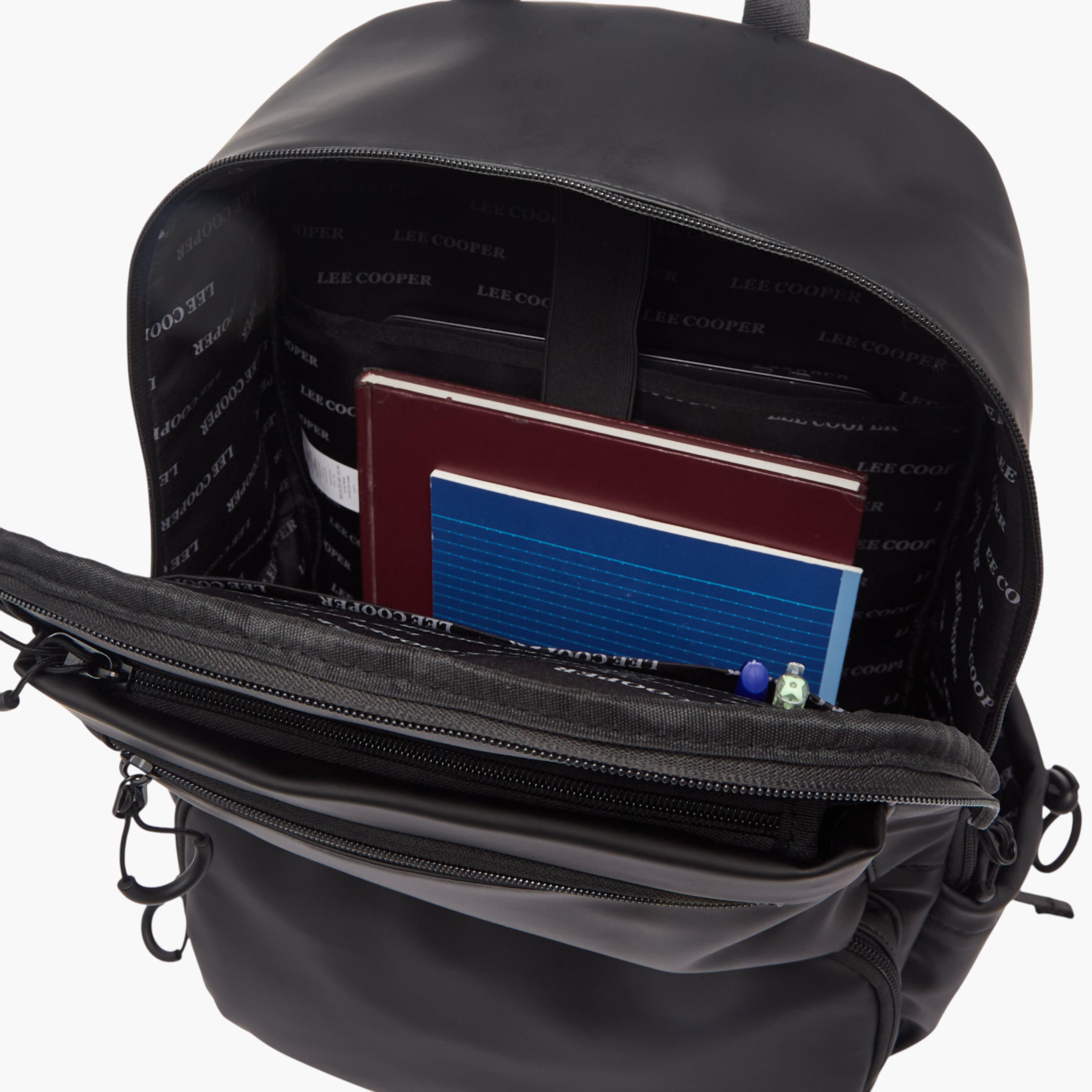 Lee Cooper Men Solid Backpack-travel-luggagesandbags-backpacks-image-8