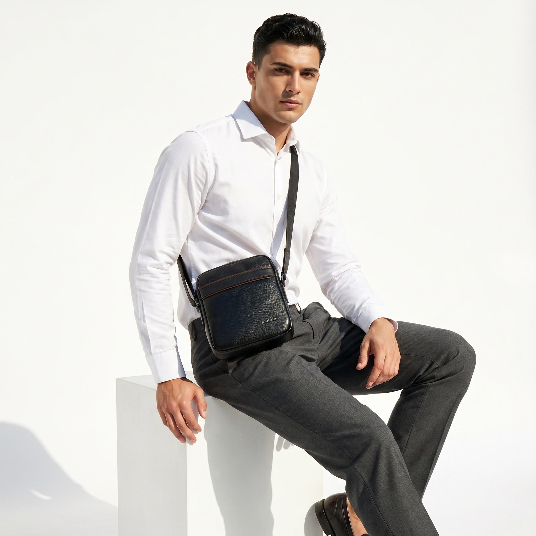 Duchini Men Adjustable Strap Crossbody Bag-travel-accessories-image-2