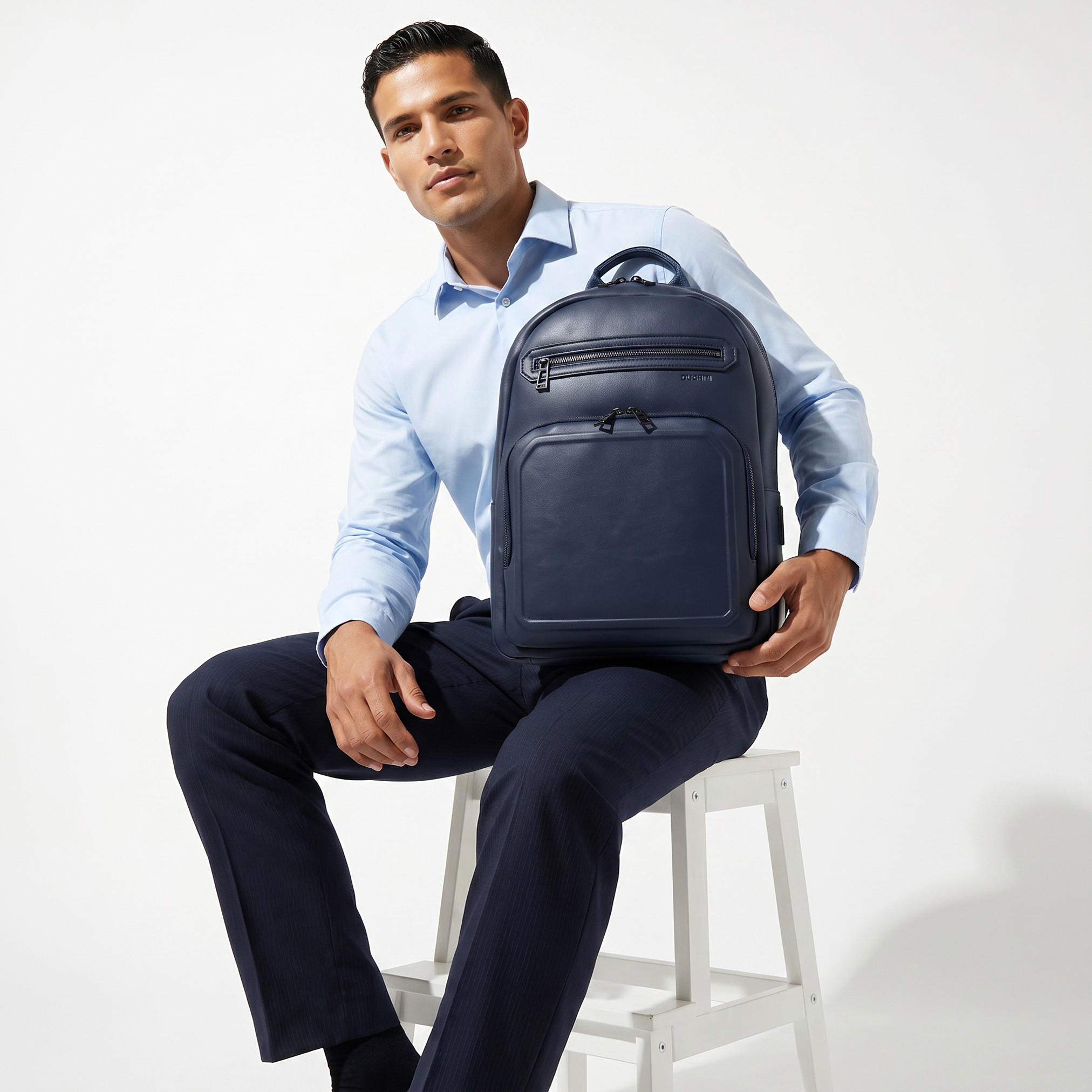 Duchini Men Adjustable Straps Backpack-travel-luggagesandbags-backpacks-image-2
