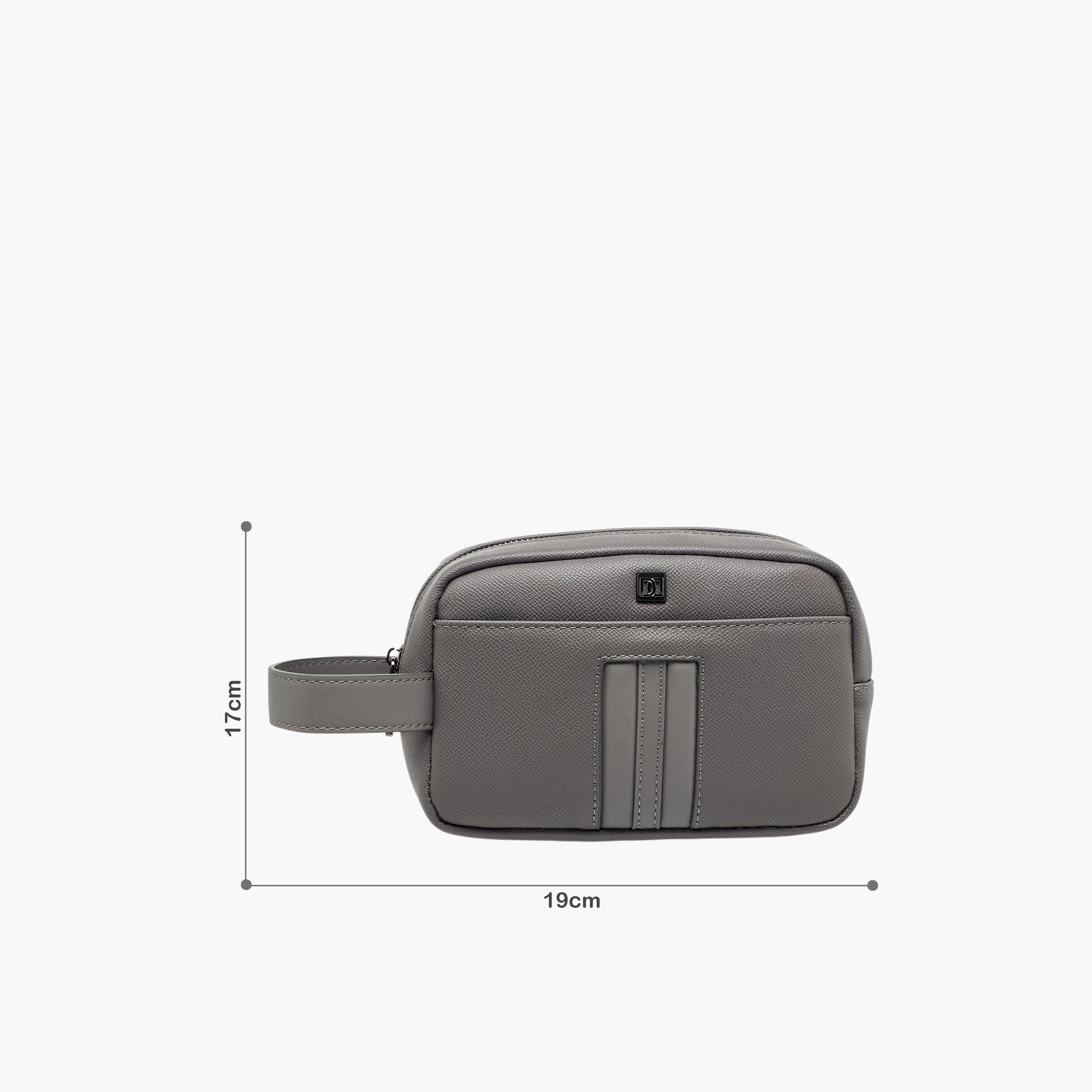 Duchini Men Textured Wristlet Pouch Bag-travel-accessories-image-2