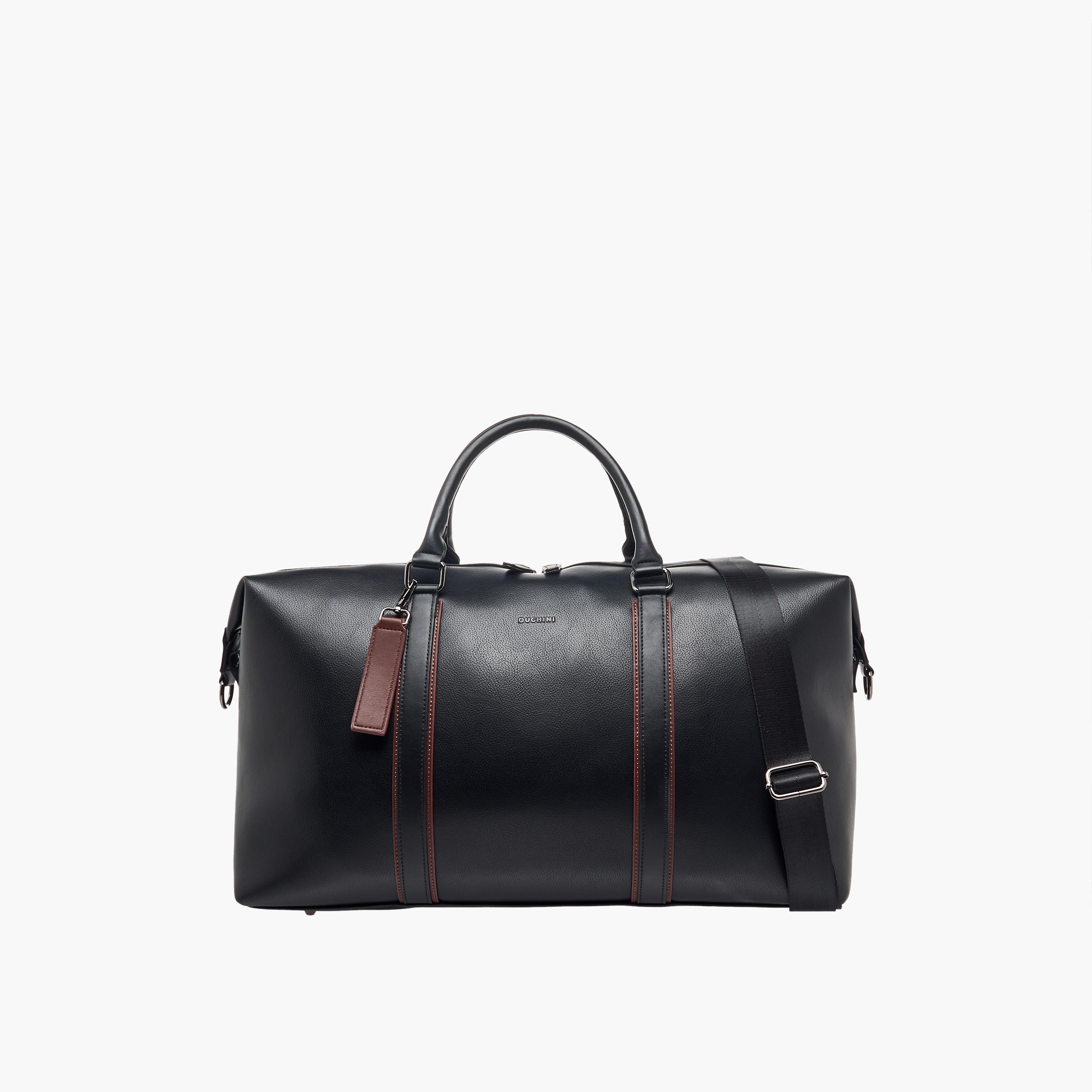 شنطة دافل بمقابض مزدوجة وسحاب إغلاق من دوتشيني-travel-luggagesandbags-dufflebags-image-1