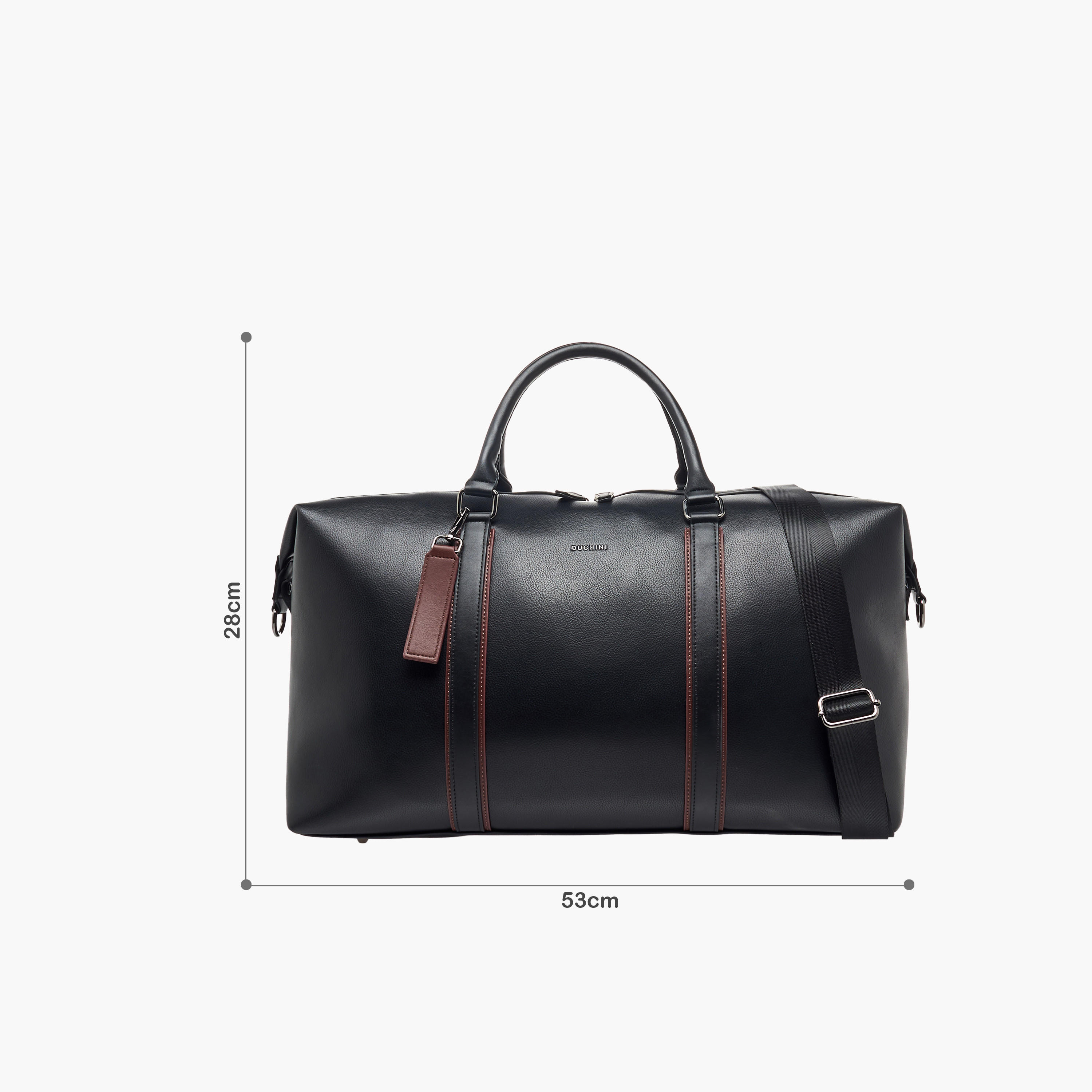 شنطة دافل بمقابض مزدوجة وسحاب إغلاق من دوتشيني-travel-luggagesandbags-dufflebags-image-2