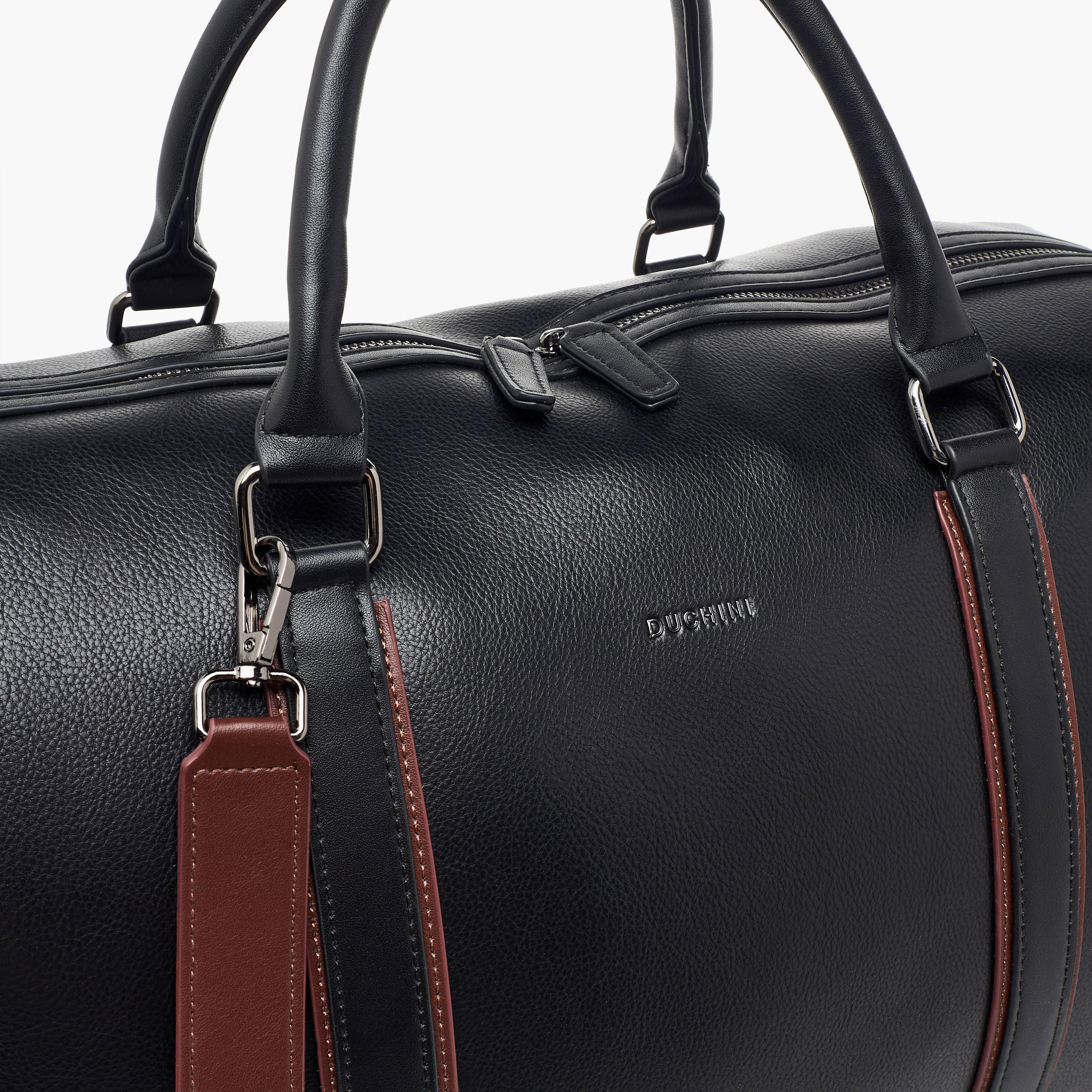 شنطة دافل بمقابض مزدوجة وسحاب إغلاق من دوتشيني-travel-luggagesandbags-dufflebags-image-5