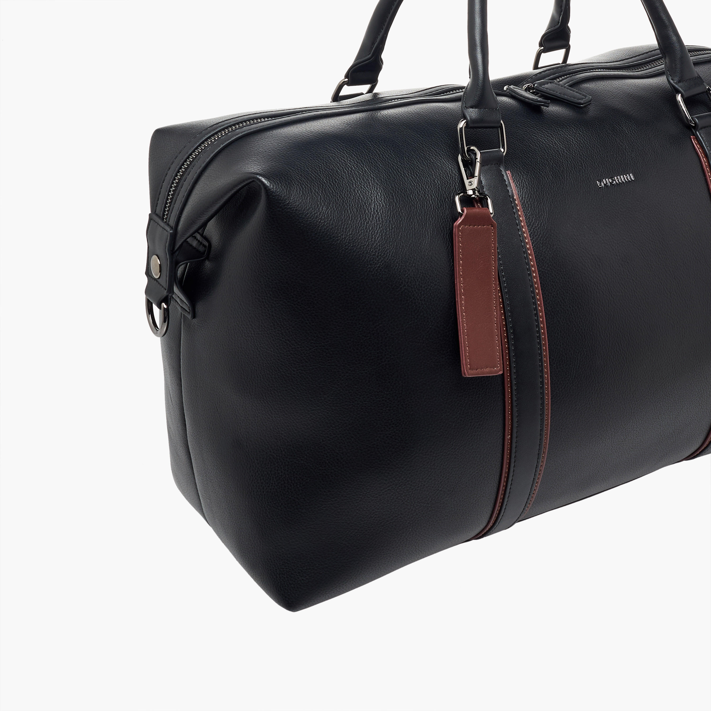 شنطة دافل بمقابض مزدوجة وسحاب إغلاق من دوتشيني-travel-luggagesandbags-dufflebags-image-6