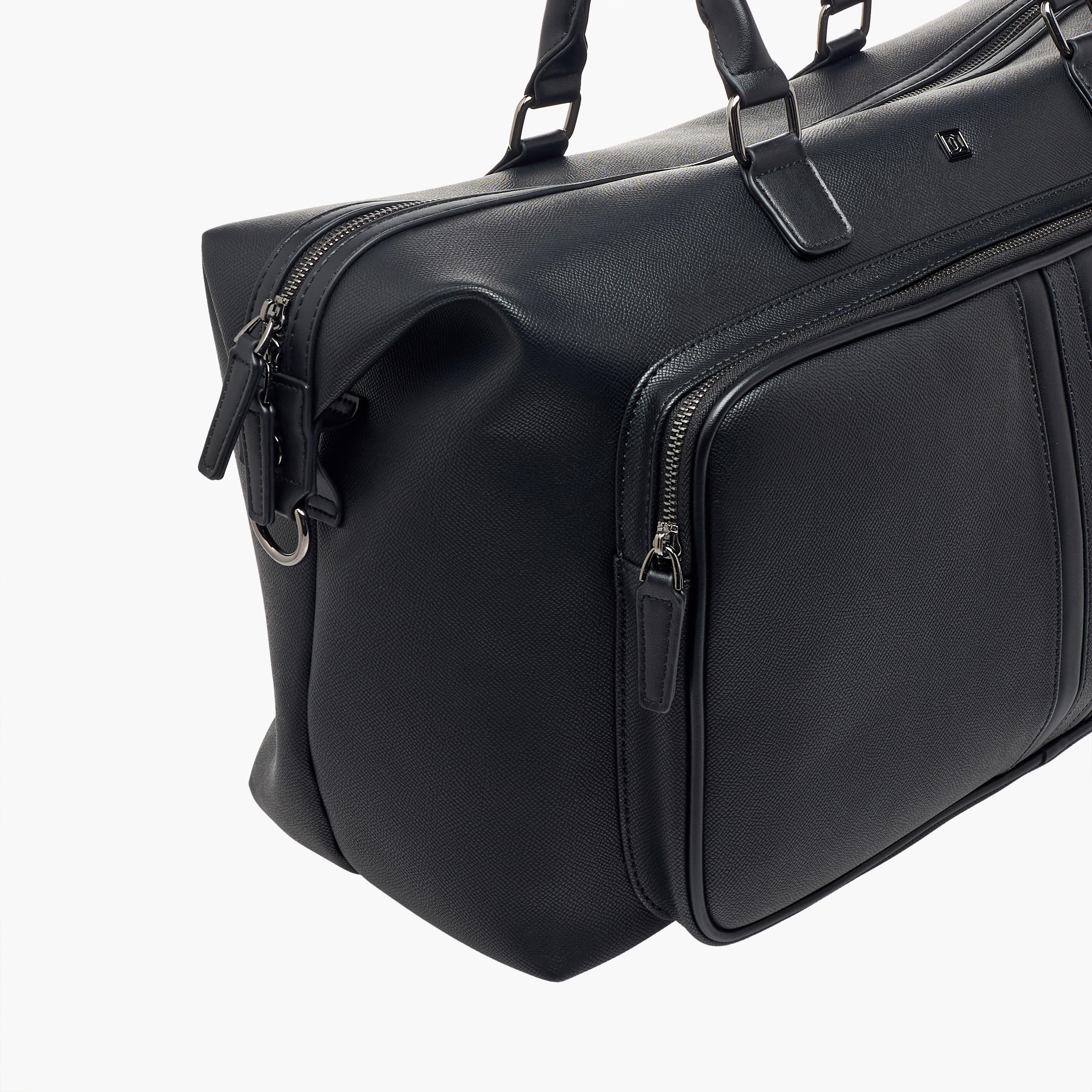 شنطة دافل بمقابض مزدوجة وسحاب إغلاق من دوتشيني-travel-luggagesandbags-dufflebags-image-6