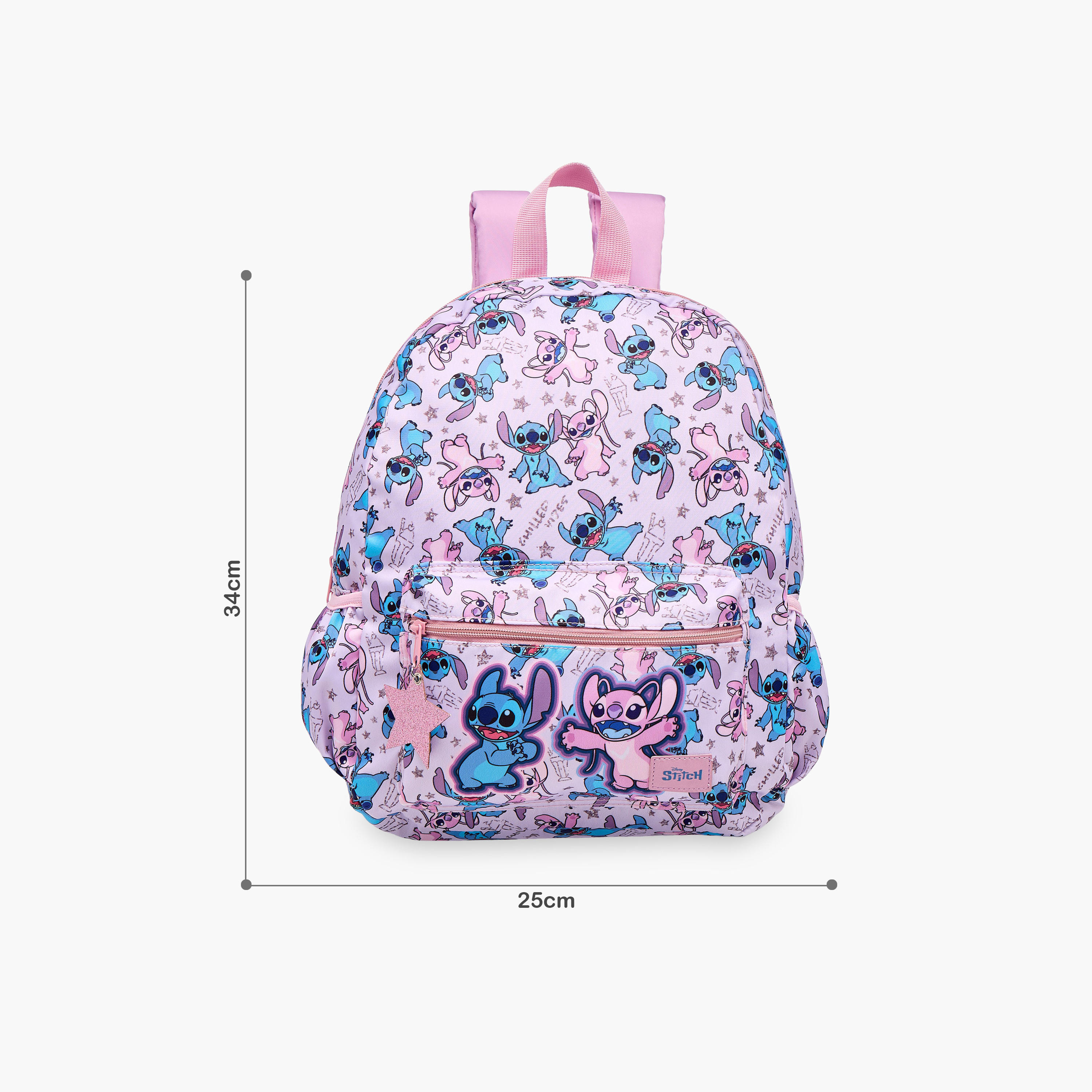 شنطة ظهر بطبعات ستيتش وأنجل وحمالات كتف قابلة للتعديل من ديزني-boys-accessories-bagsandbackpacks-image-2