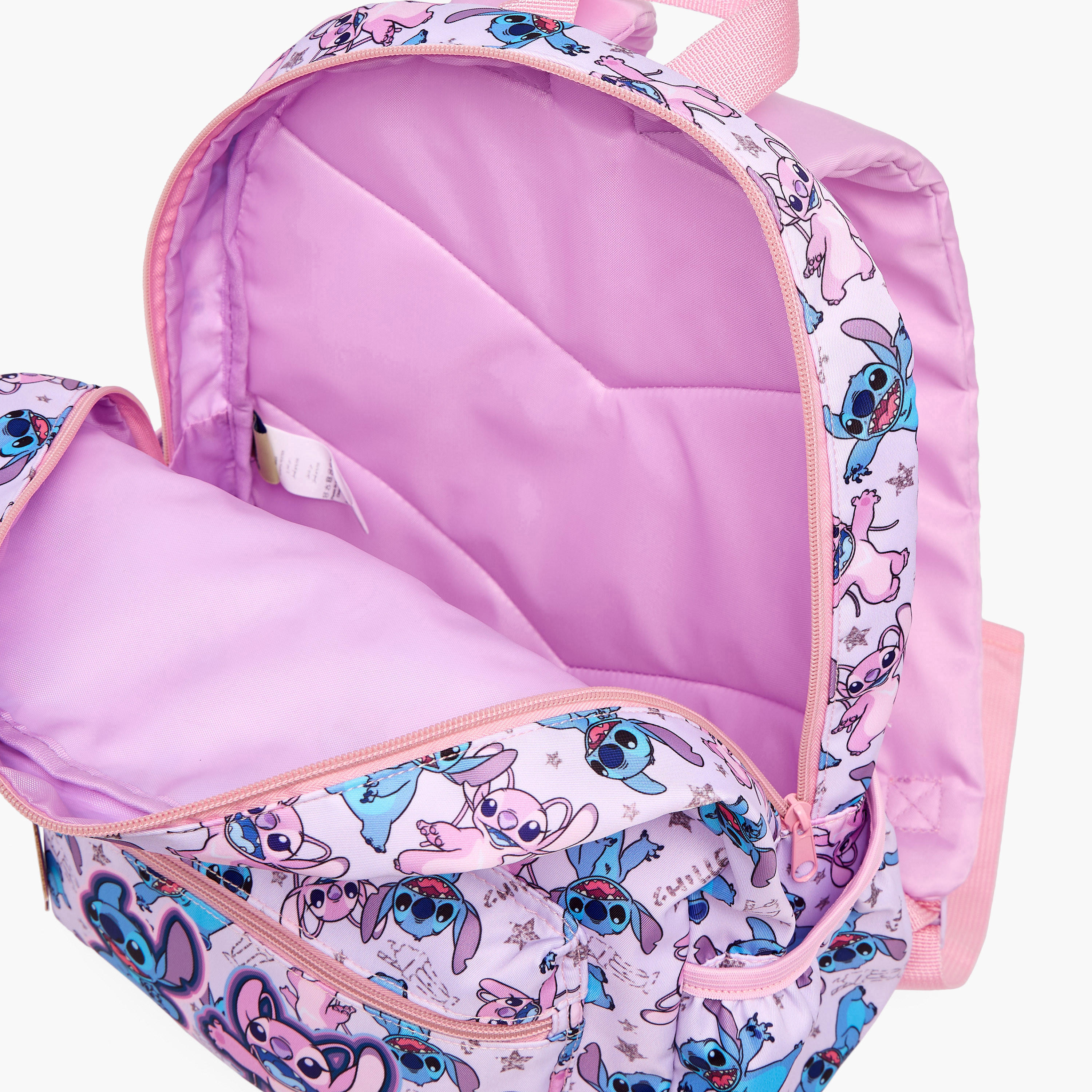 شنطة ظهر بطبعات ستيتش وأنجل وحمالات كتف قابلة للتعديل من ديزني-boys-accessories-bagsandbackpacks-image-6