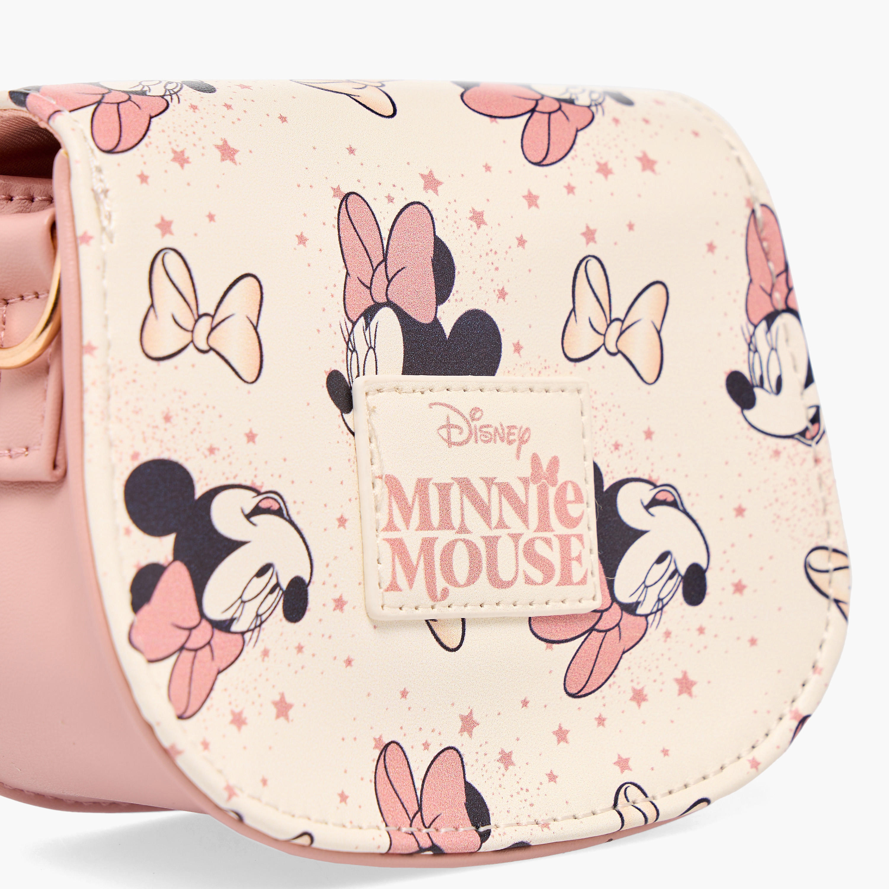 Disney Minnie Mouse Print Crossbody Bag with Detachable Chain Strap-girls-accessories-bags-image-6