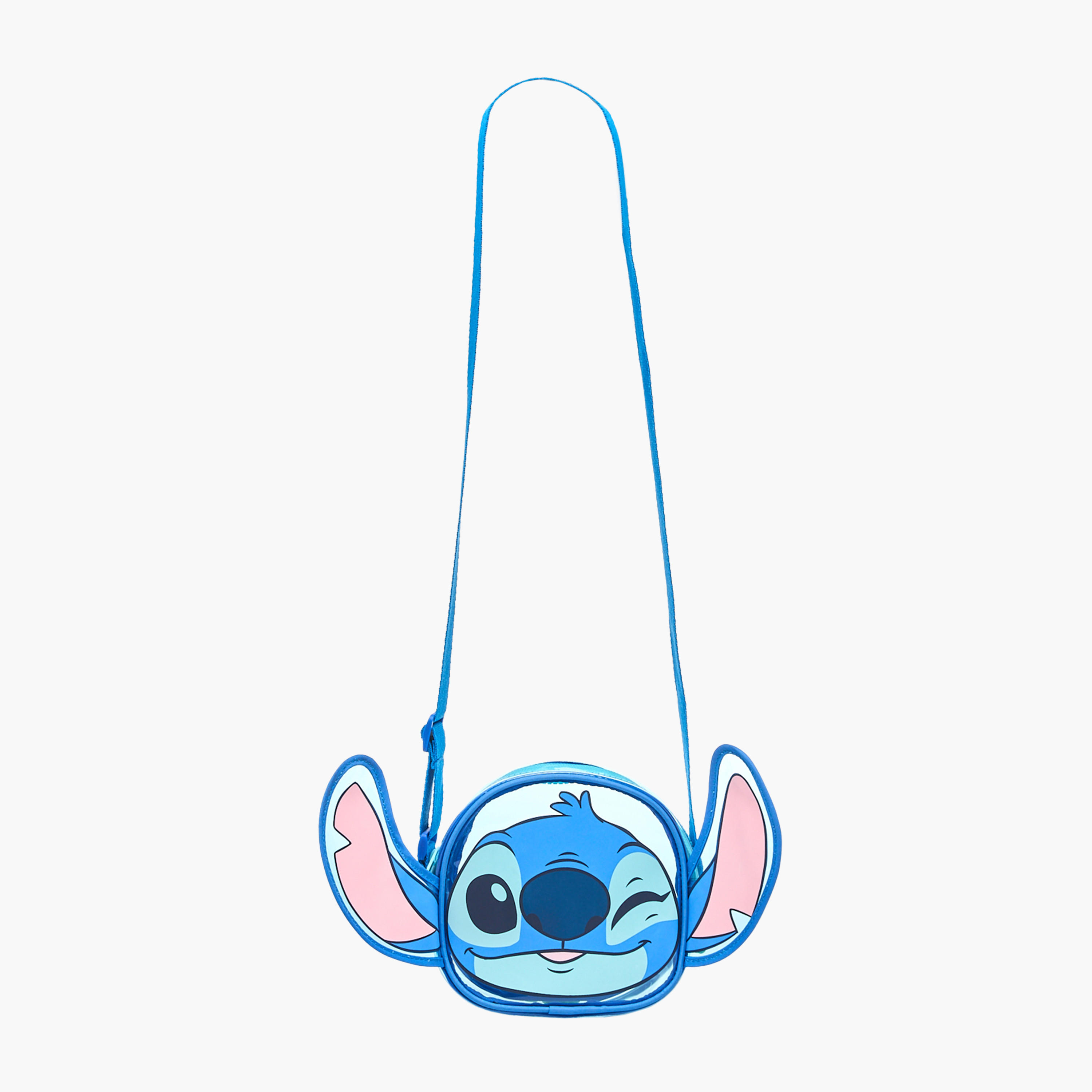 Disney Stitch Sling Bag with Zip Closure-girls-accessories-bags-image-2