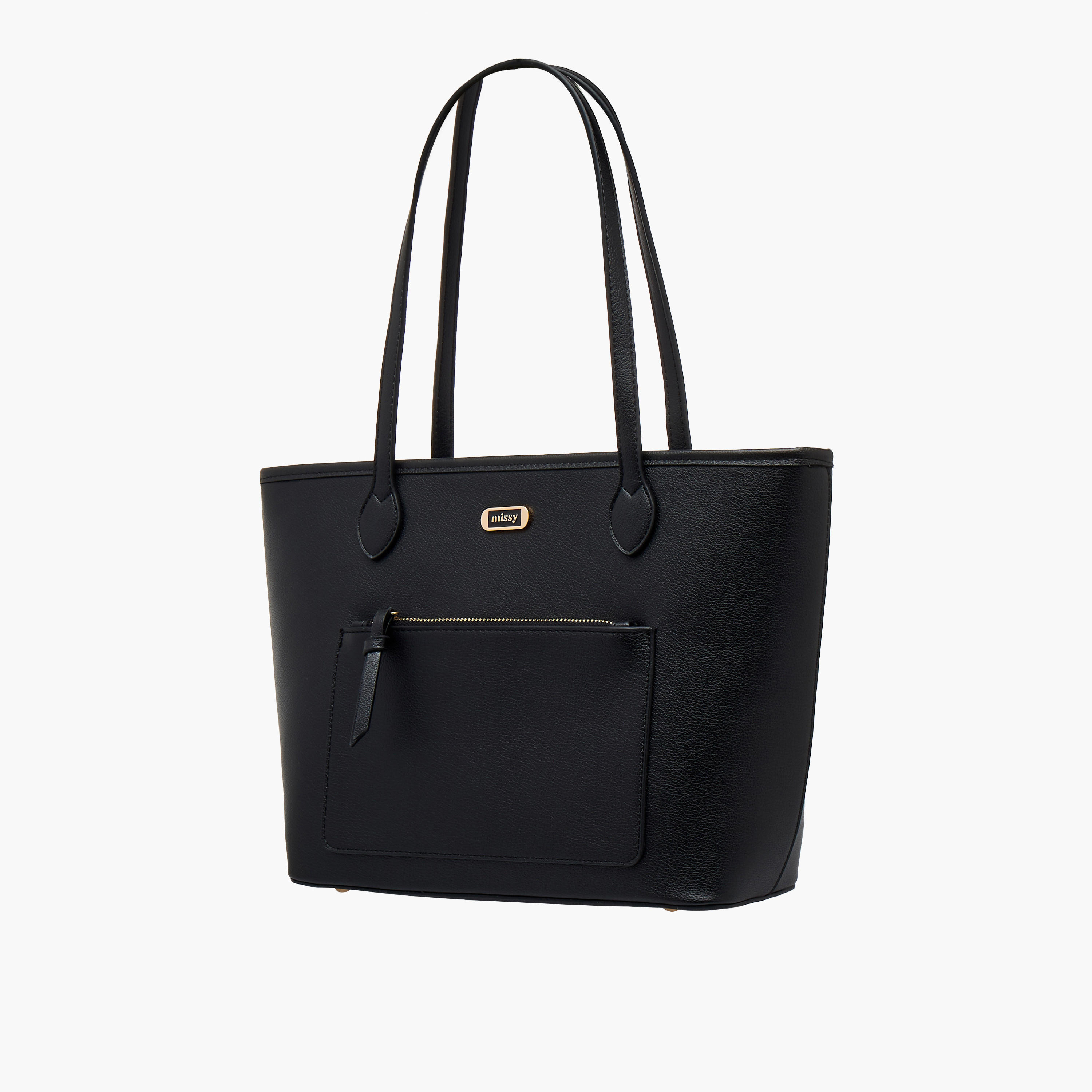 Missy Monogram Print Tote Bag with Double Handle-women-bagsandwallets-handbags-image-2