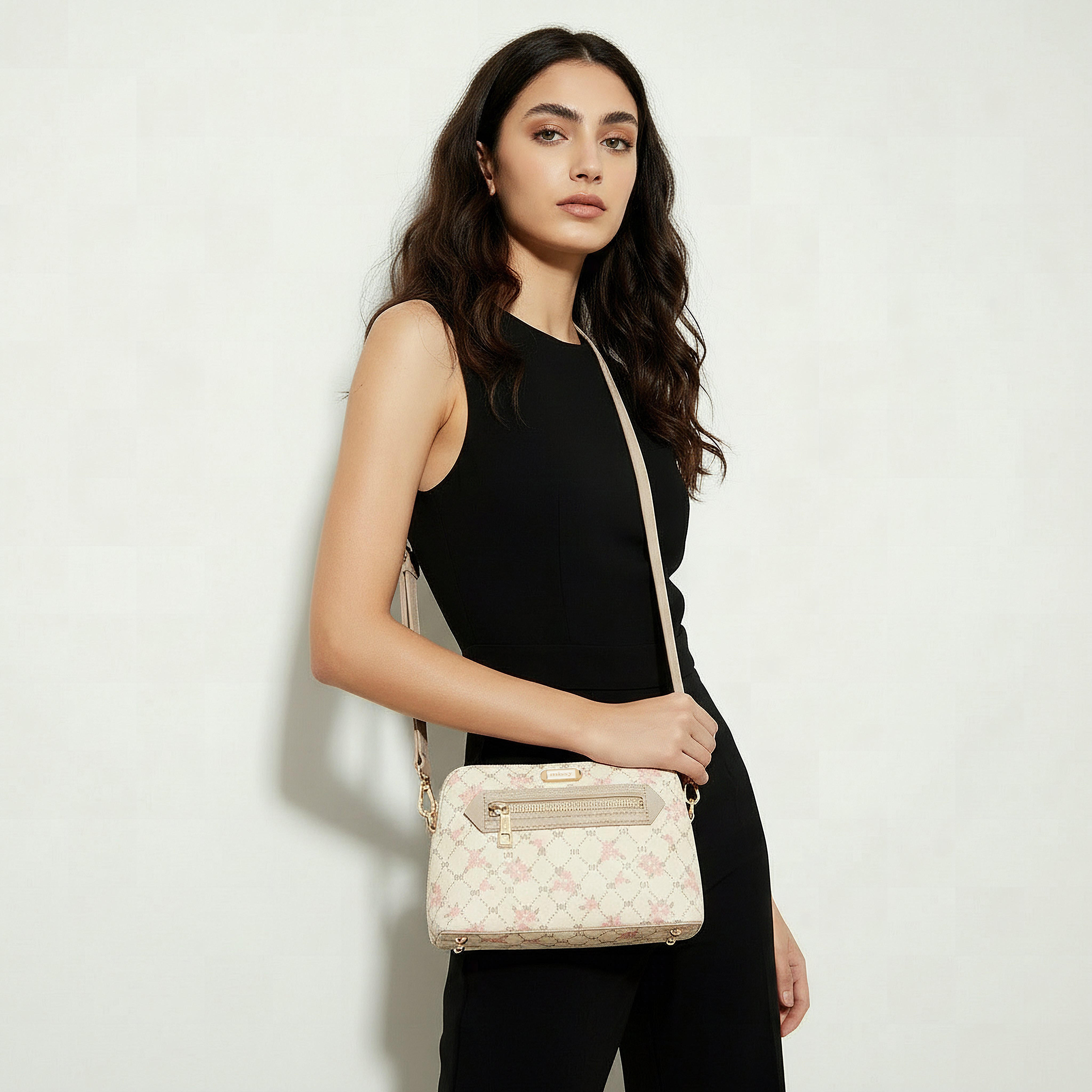 Missy Monogram Print Crossbody Bag with Adjustable Strap-women-bagsandwallets-handbags-image-1