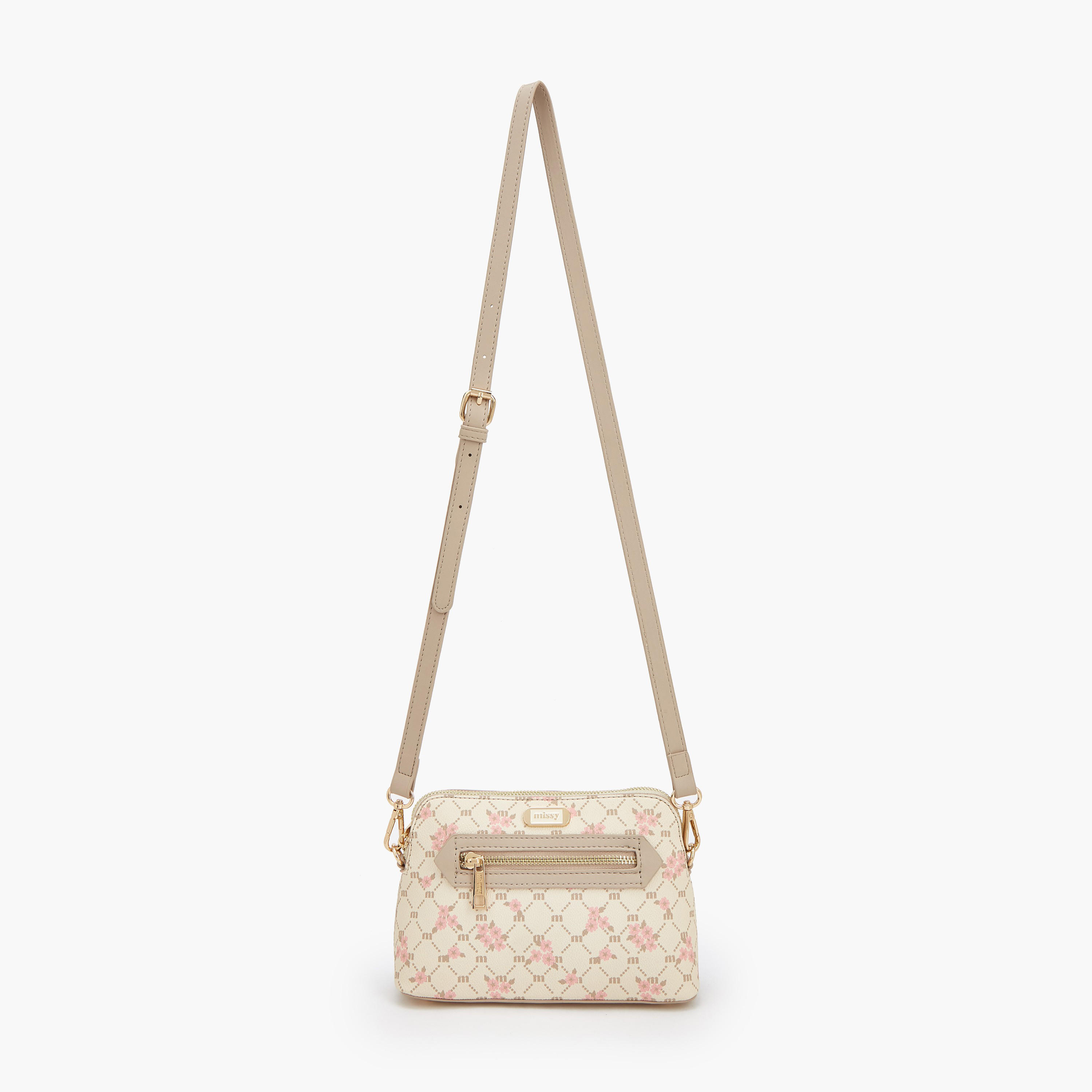 Missy Monogram Print Crossbody Bag with Adjustable Strap-women-bagsandwallets-handbags-image-3