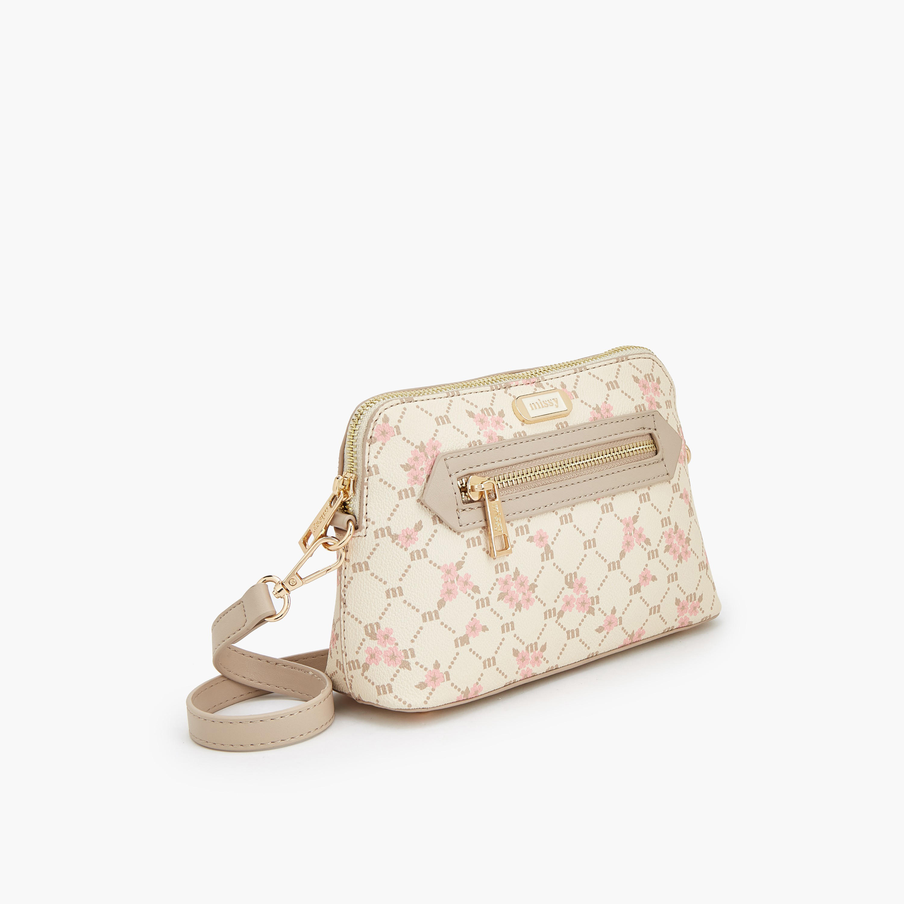 Missy Monogram Print Crossbody Bag with Adjustable Strap-women-bagsandwallets-handbags-image-4