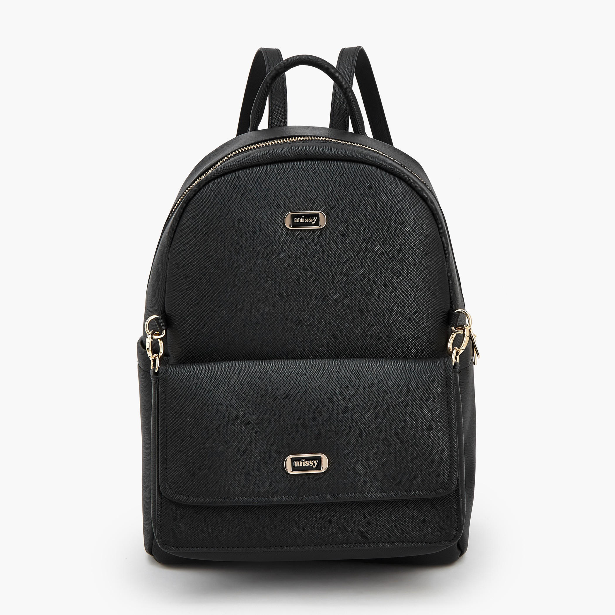 شنطة ظهر سادة بحمالات قابلة للتعديل من ميسي-women-bagsandwallets-backpacks-image-1