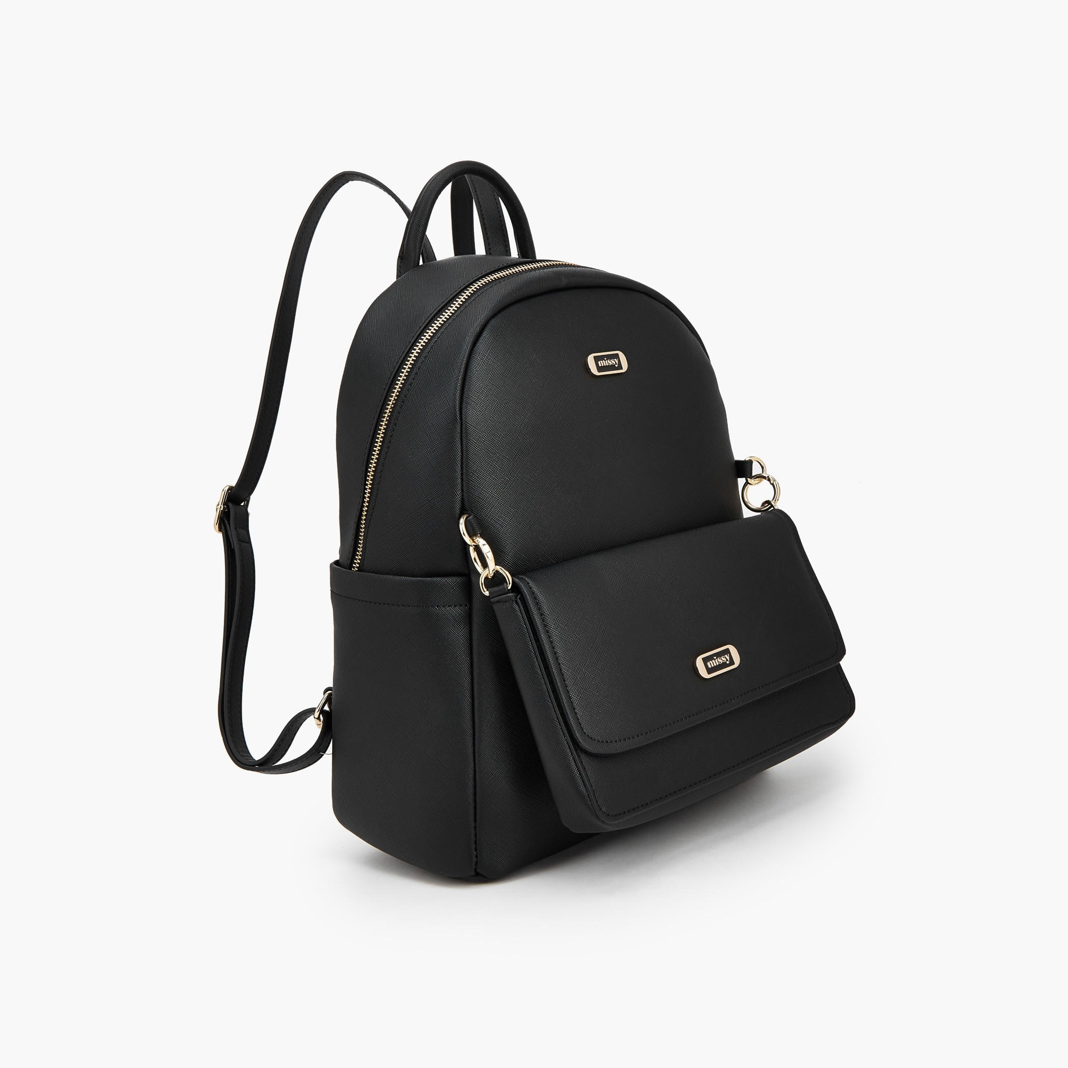 شنطة ظهر سادة بحمالات قابلة للتعديل من ميسي-women-bagsandwallets-backpacks-image-2