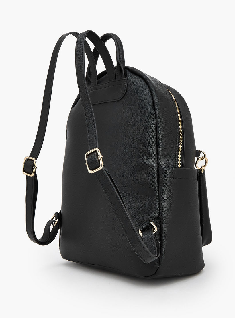 شنطة ظهر سادة بحمالات قابلة للتعديل من ميسي-women-bagsandwallets-backpacks-image-5