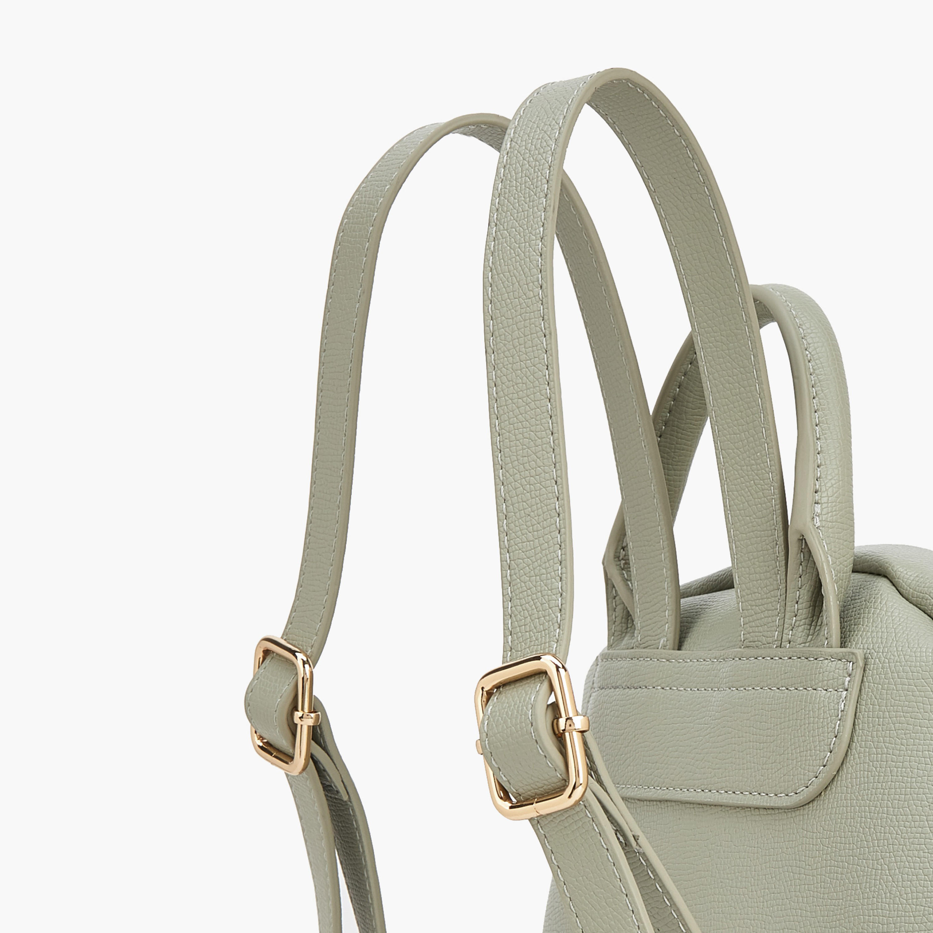 شنطة ظهر سادة بحمالات قابلة للتعديل من ميسي-women-bagsandwallets-backpacks-image-4