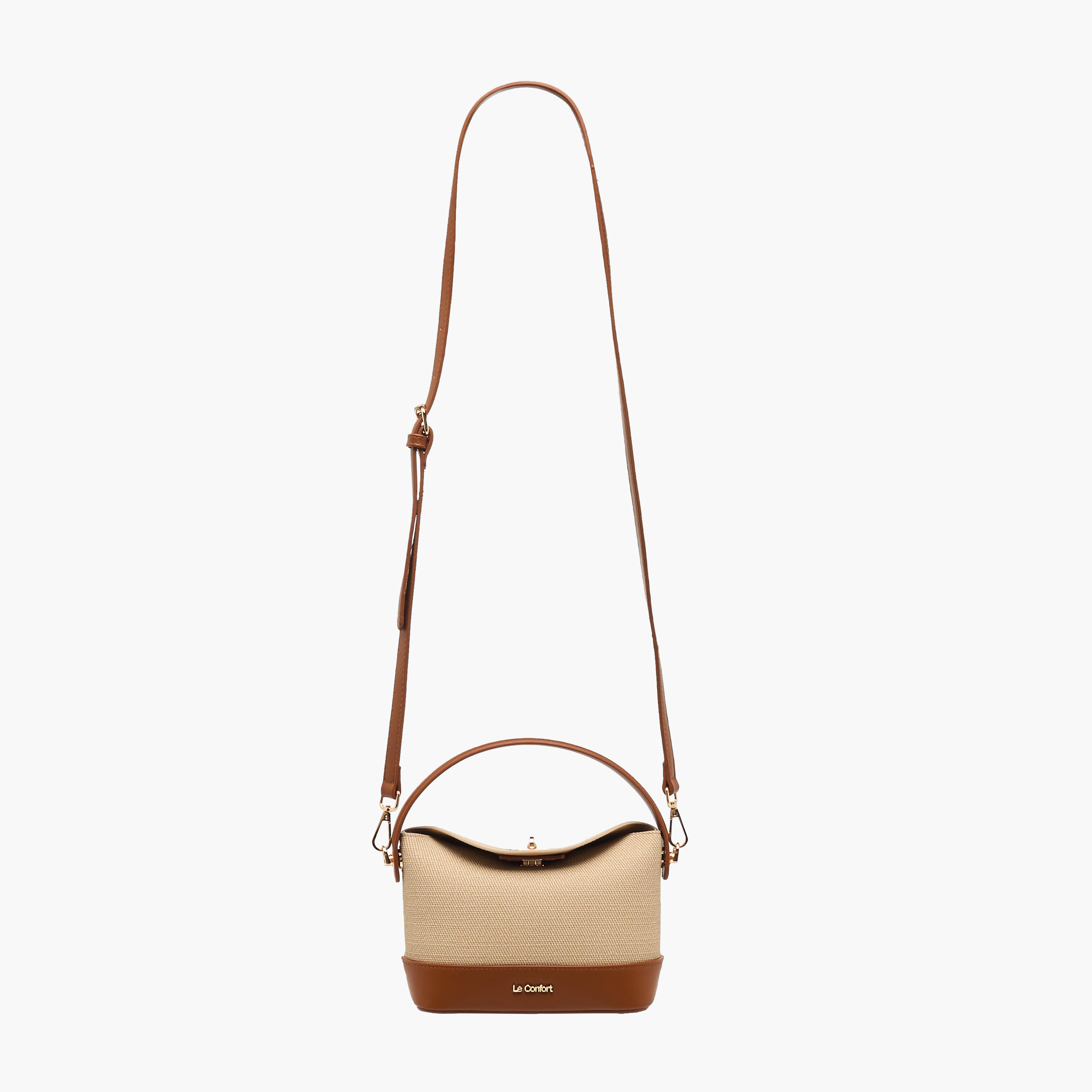 شنطة ساتشيل بارزة الملمس بقفل إغلاق من لو كونفورت-women-bagsandwallets-handbags-image-3