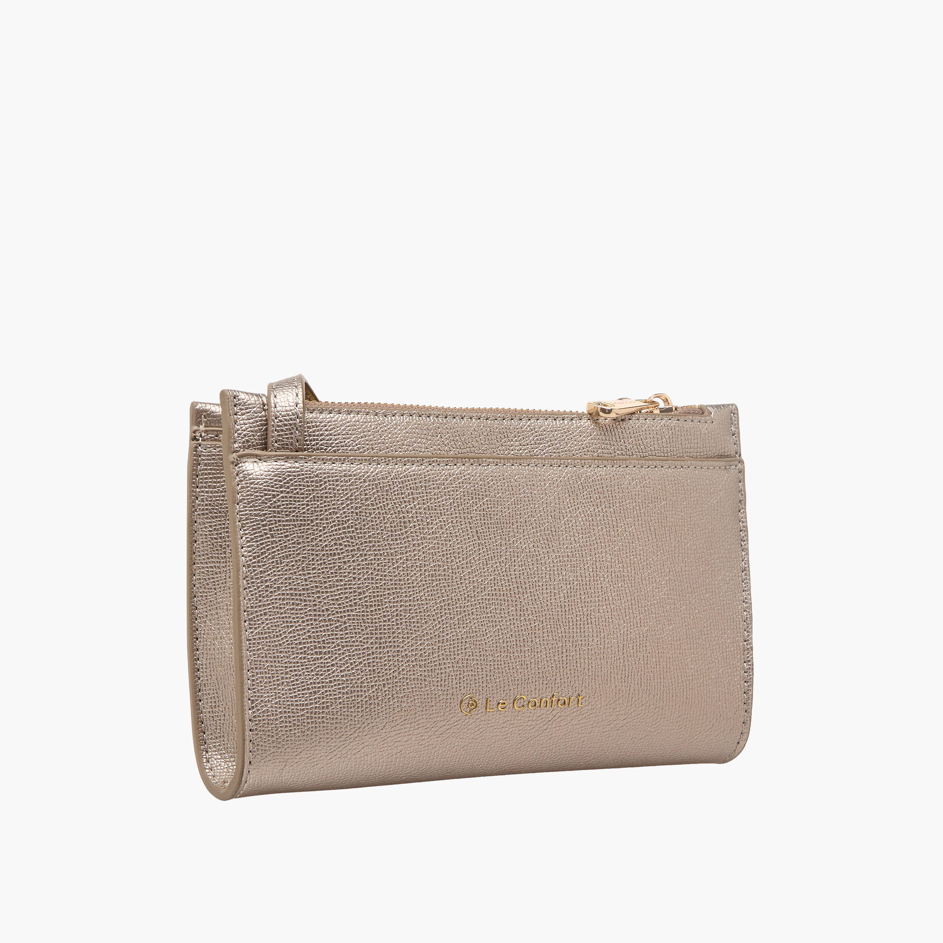 شنطة كروس بودي بارزة الملمس بزينة قفل من لو كونفورت-women-bagsandwallets-handbags-image-5