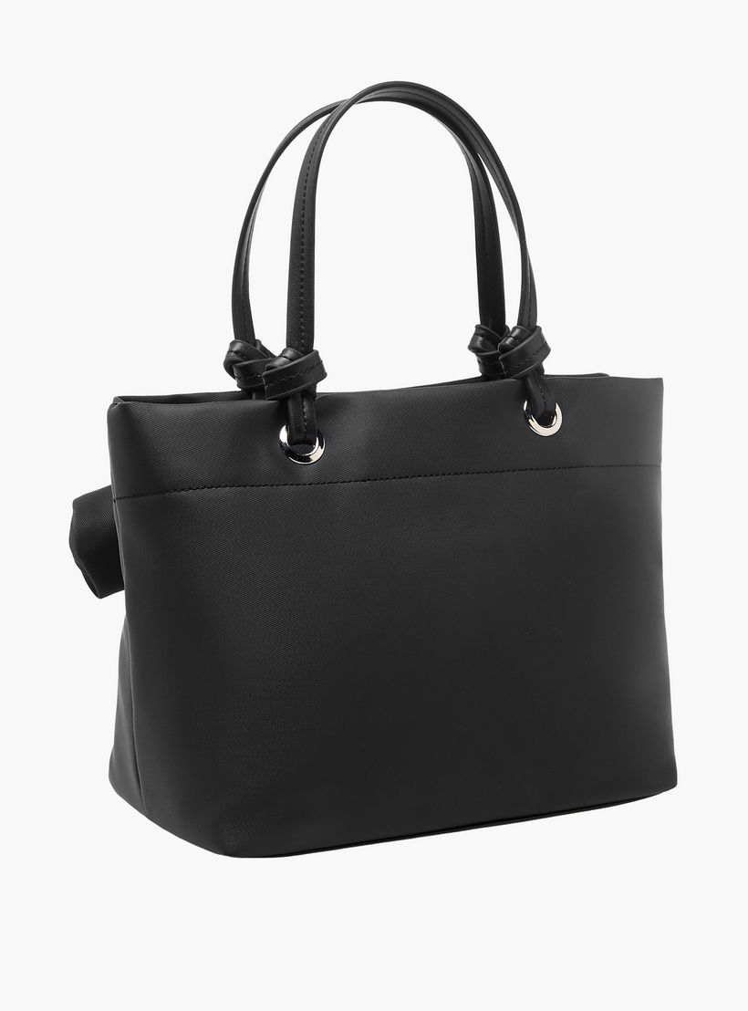 Missy Solid Tote Bag with Charm Accent-women-bagsandwallets-handbags-image-5