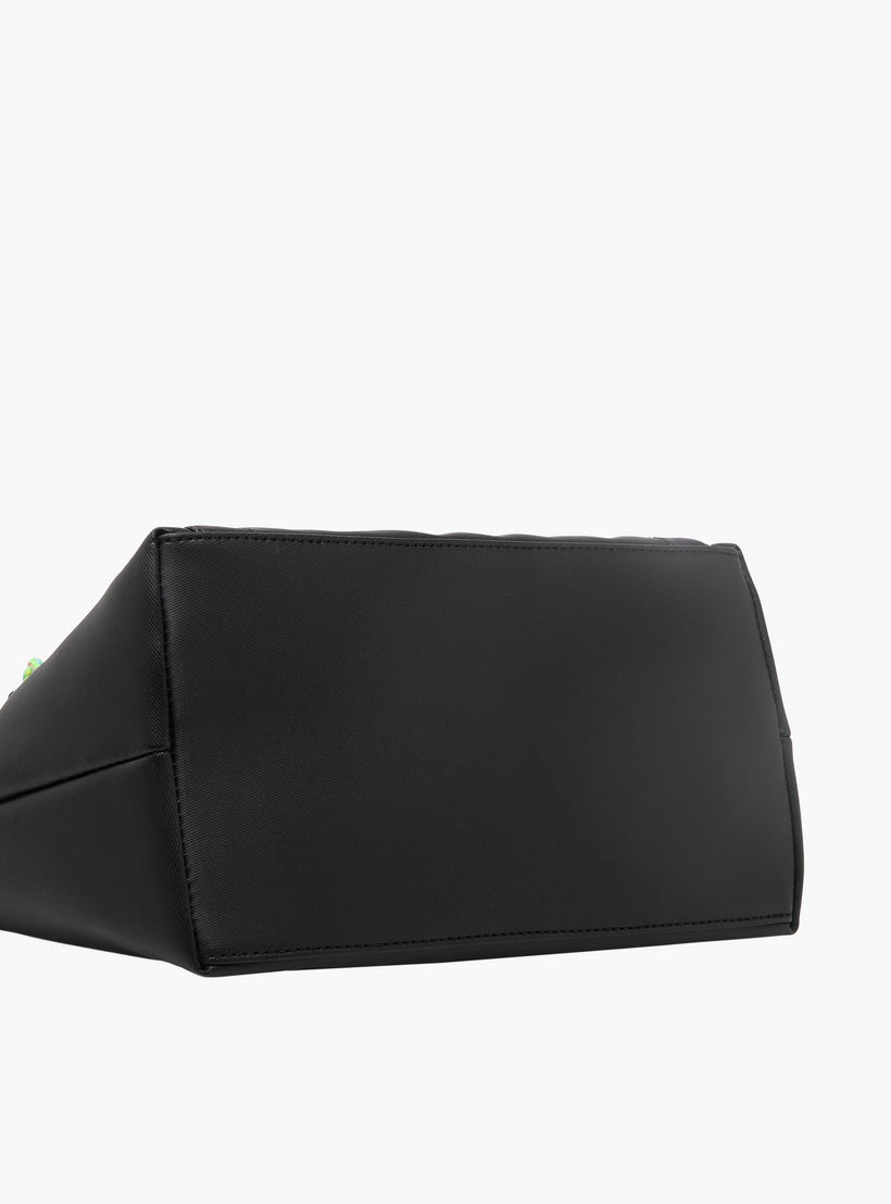 Missy Solid Tote Bag with Charm Accent-women-bagsandwallets-handbags-image-8