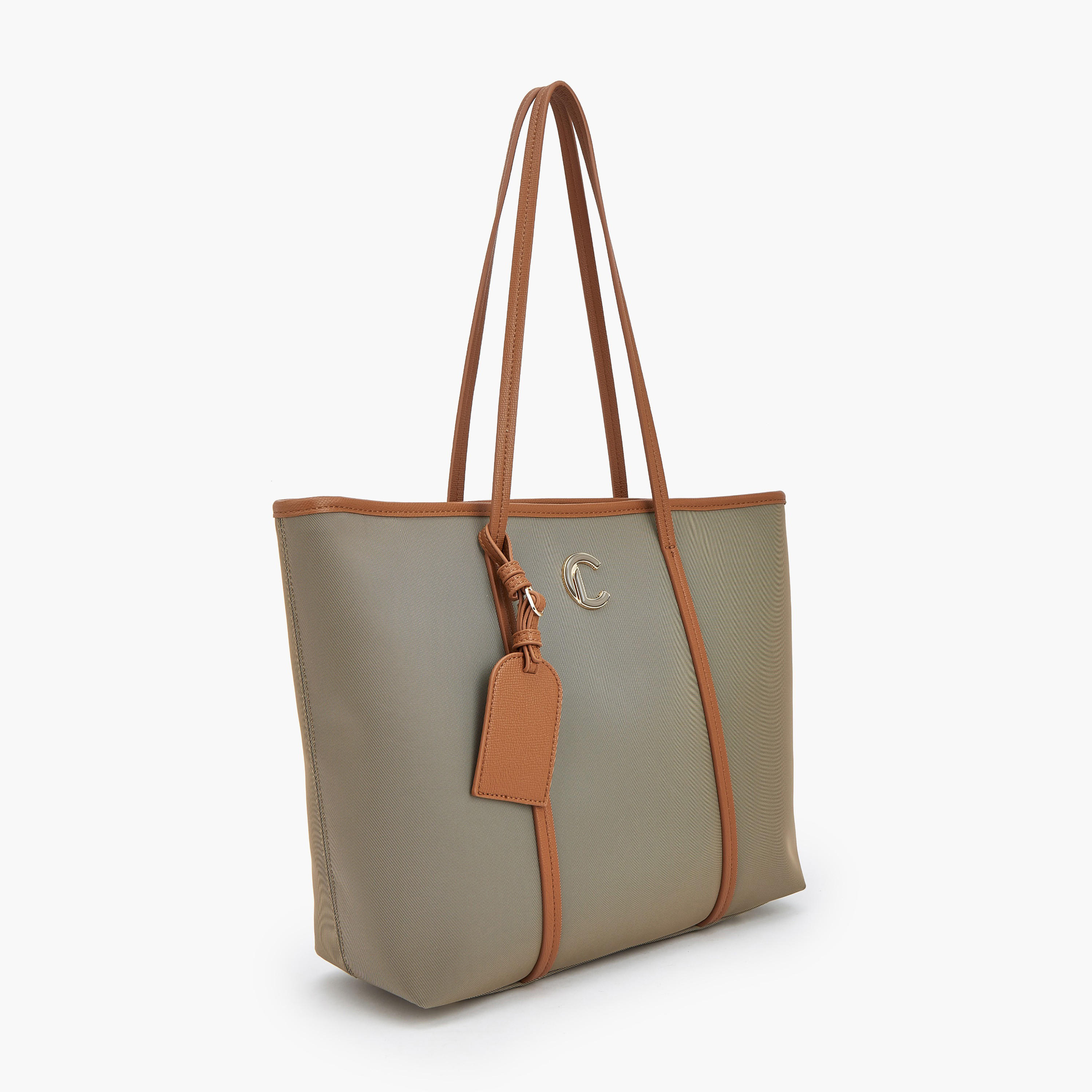 Le Confort Textured Tote Bag with Double Handle-women-bagsandwallets-handbags-image-2