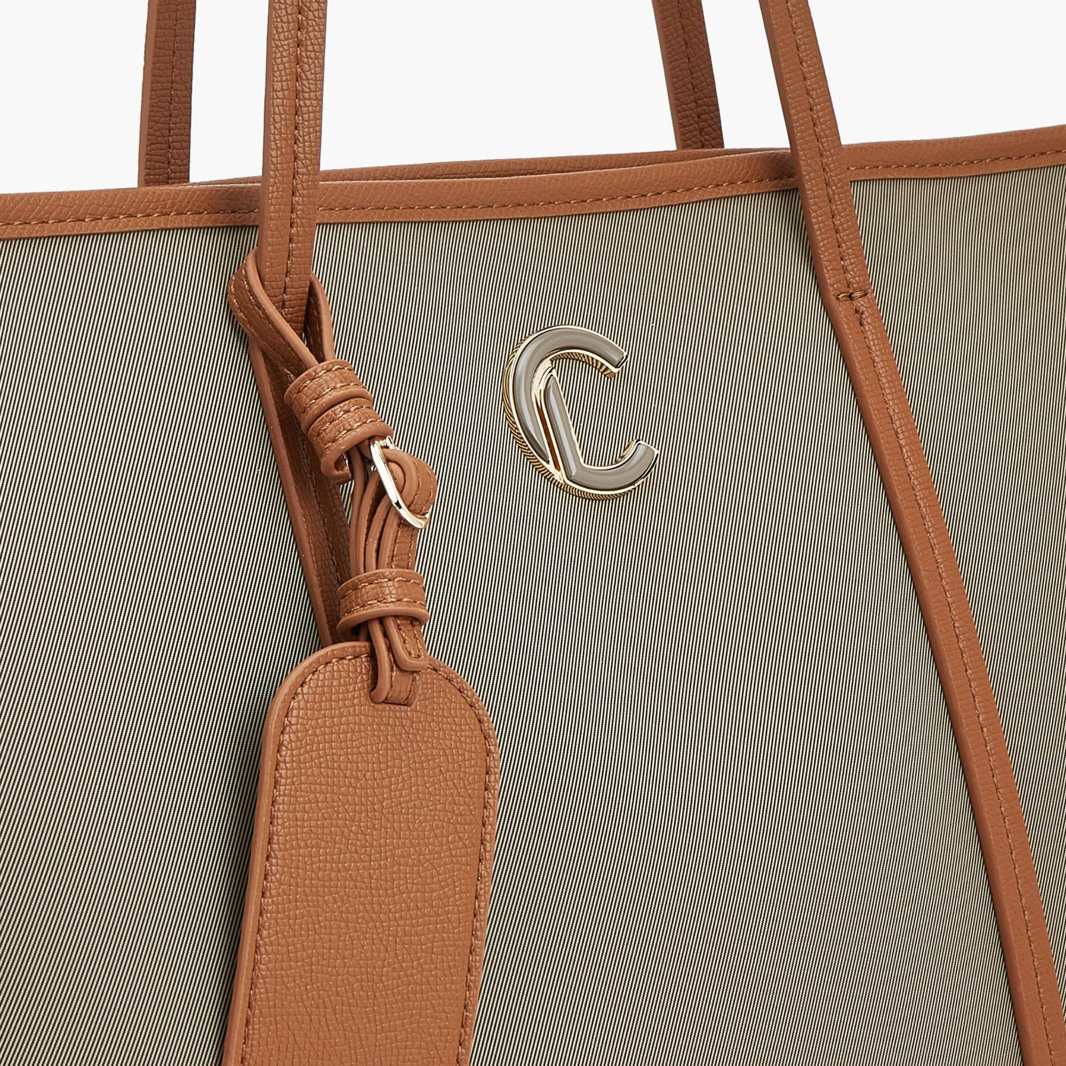 Le Confort Textured Tote Bag with Double Handle-women-bagsandwallets-handbags-image-3