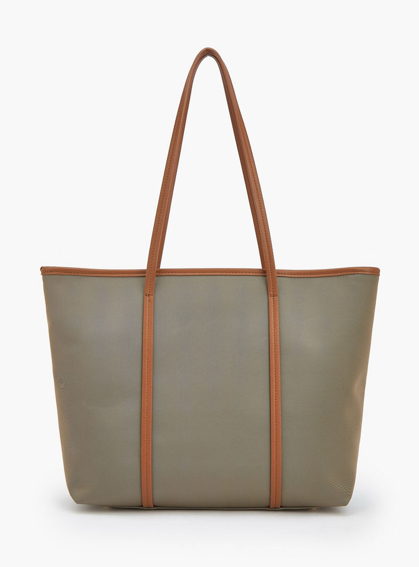 Le Confort Textured Tote Bag with Double Handle-women-bagsandwallets-handbags-image-4