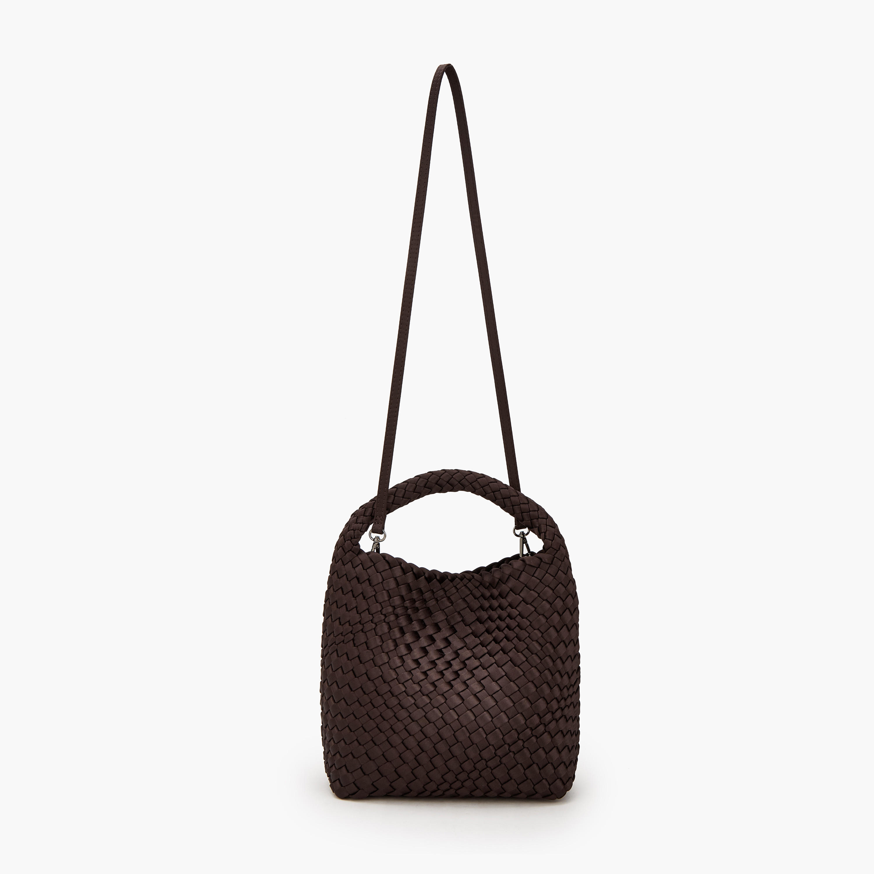 Celeste Textured Hobo Bag with Detachable Strap-women-bagsandwallets-handbags-image-2