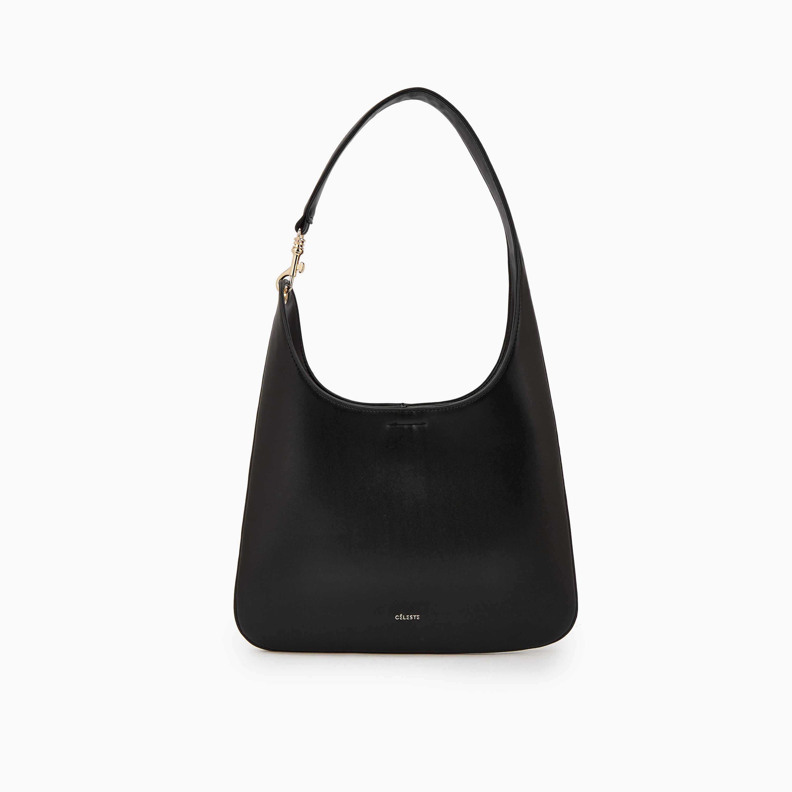 Celeste Solid Shoulder Bag with Strap Handle-women-bagsandwallets-handbags-image-1