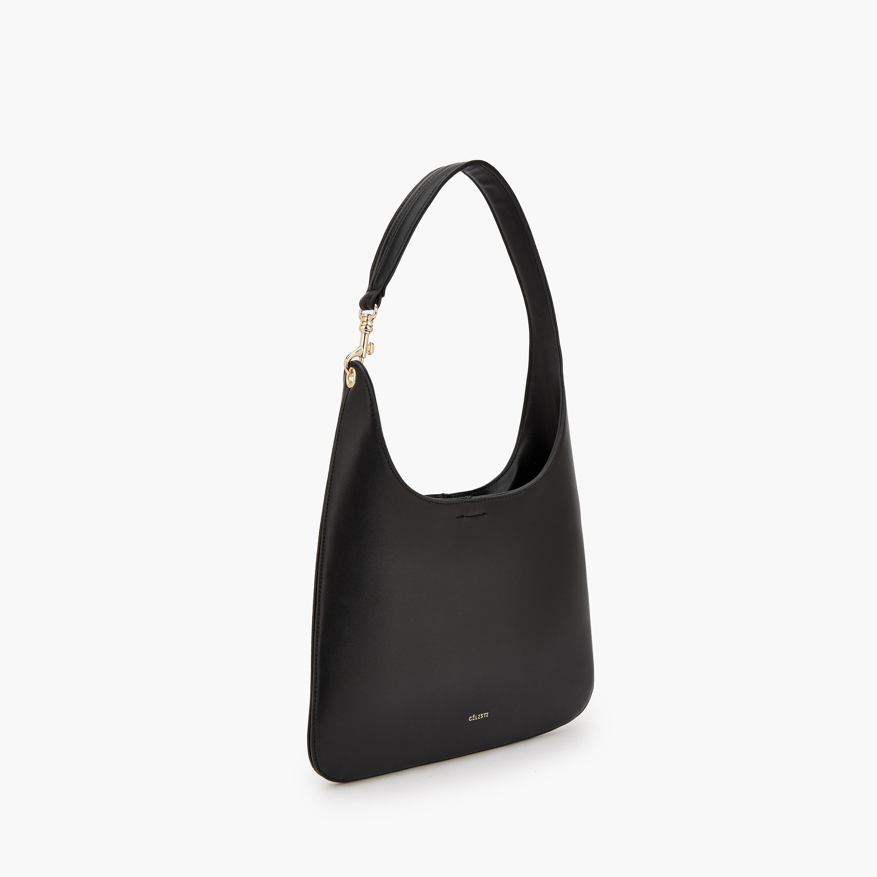 Celeste Solid Shoulder Bag with Strap Handle-women-bagsandwallets-handbags-image-2