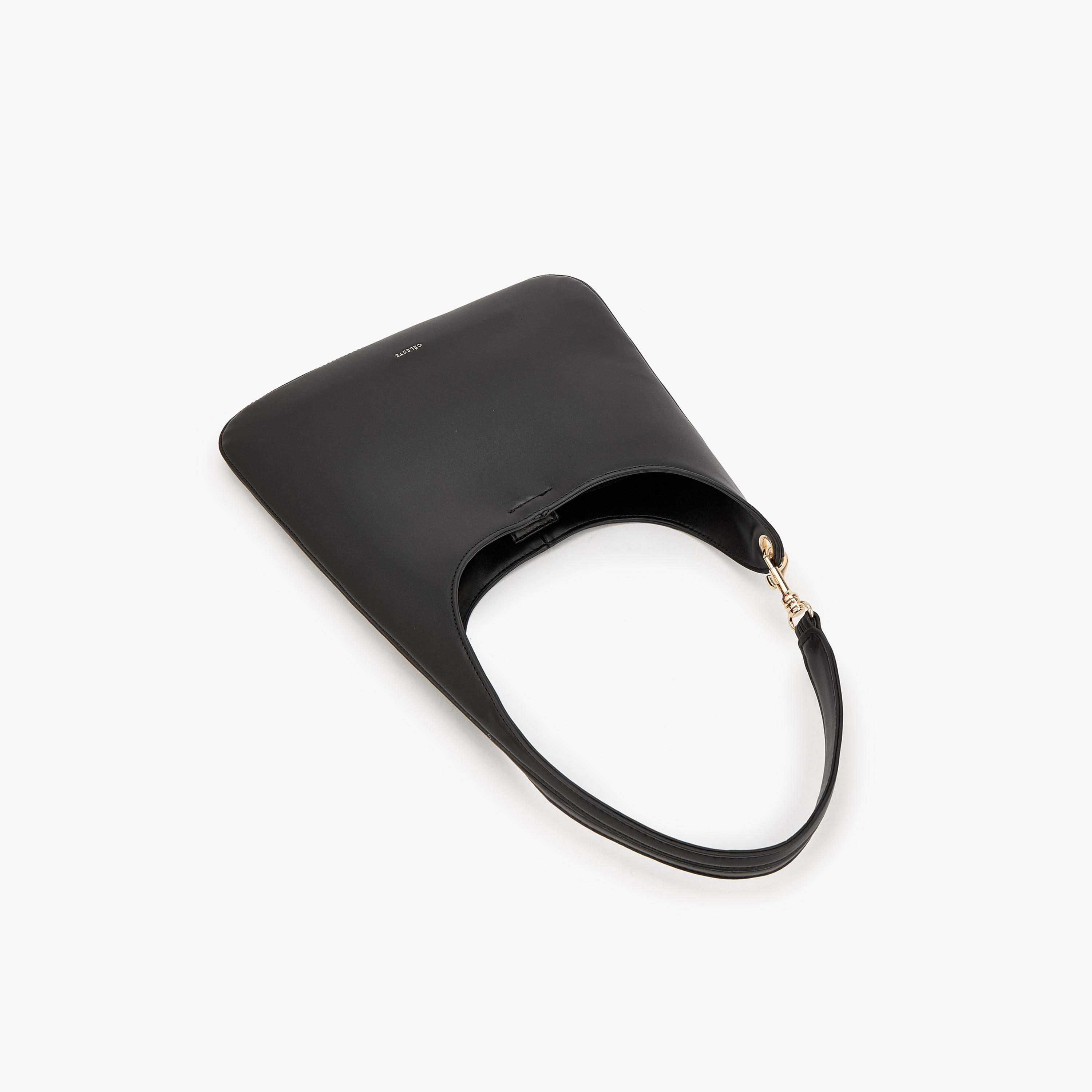 Celeste Solid Shoulder Bag with Strap Handle-women-bagsandwallets-handbags-image-5