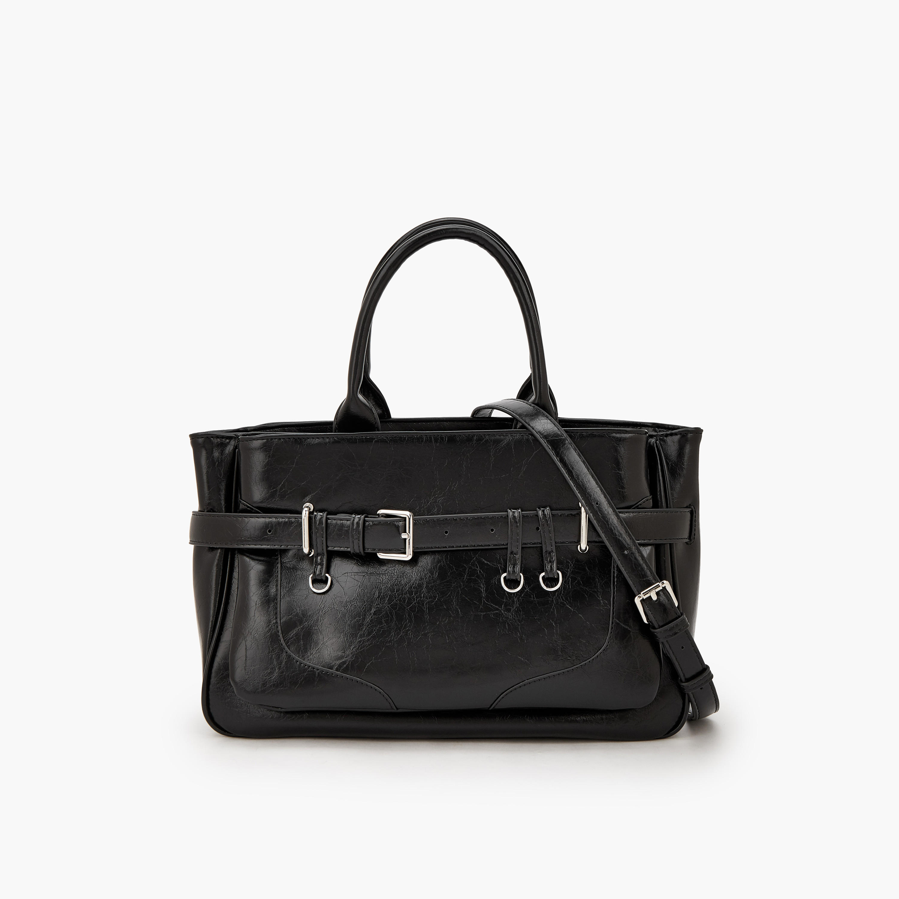 Celeste Solid Tote Bag with Detachable Strap-women-bagsandwallets-handbags-image-1