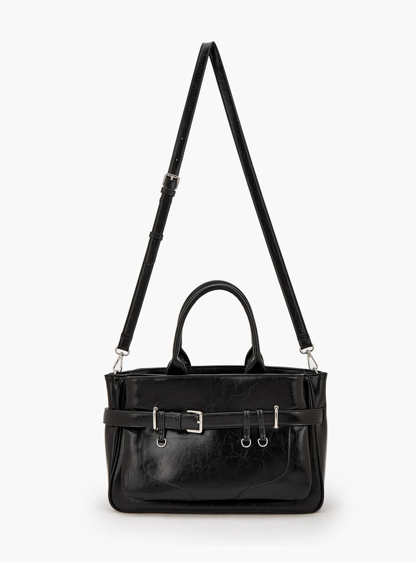 Celeste Solid Tote Bag with Detachable Strap-women-bagsandwallets-handbags-image-2