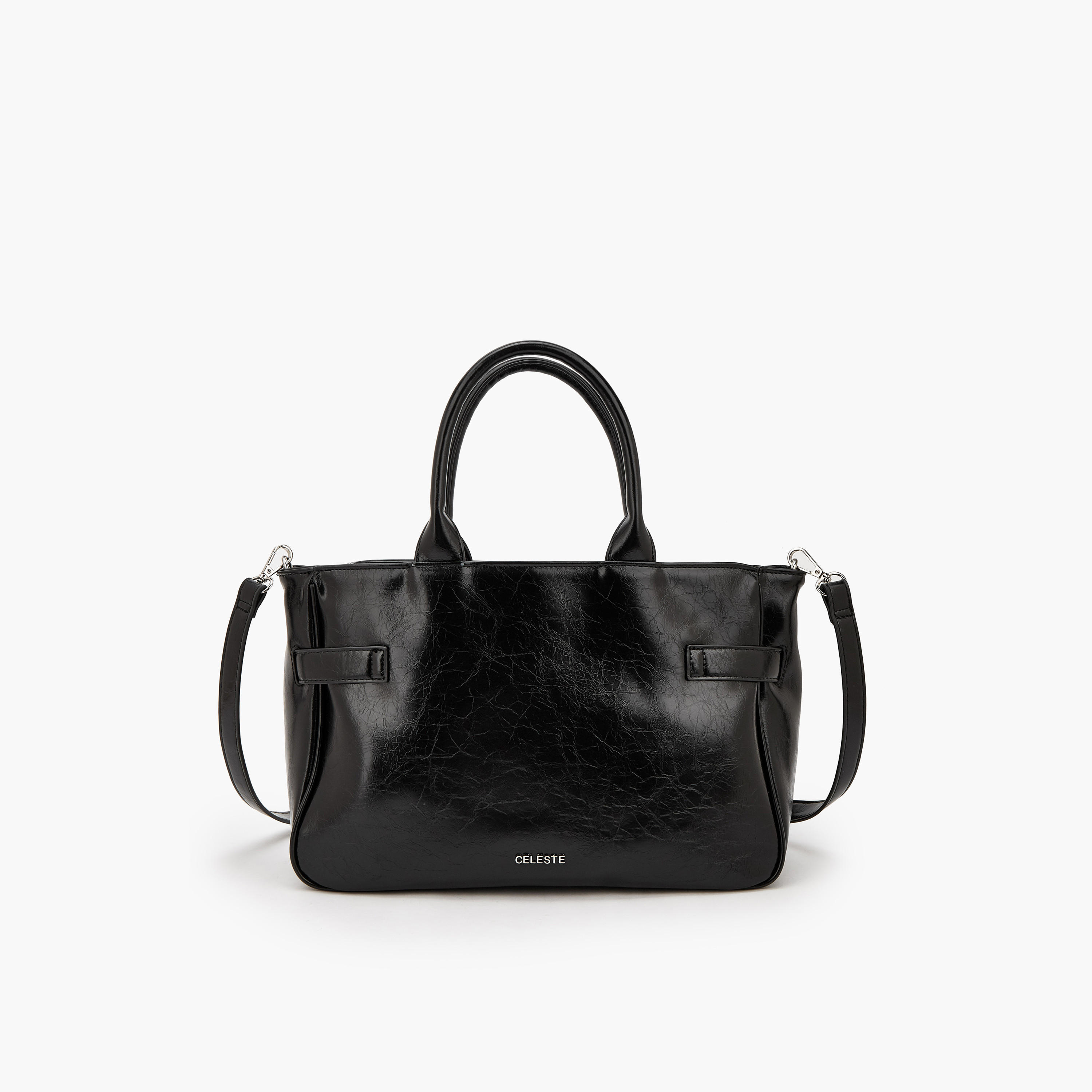 Celeste Solid Tote Bag with Detachable Strap-women-bagsandwallets-handbags-image-4