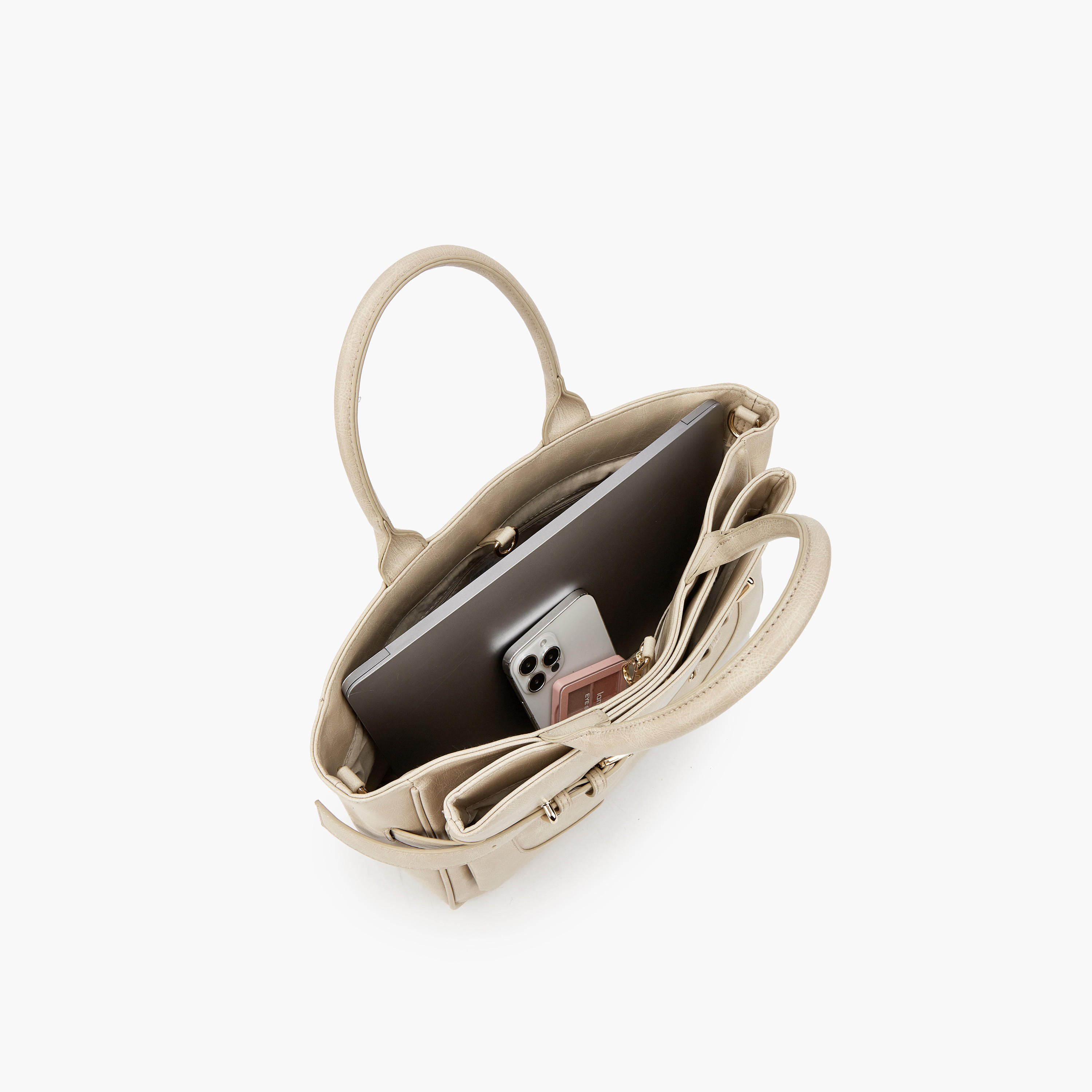 Celeste Solid Tote Bag with Detachable Strap-women-bagsandwallets-handbags-image-7