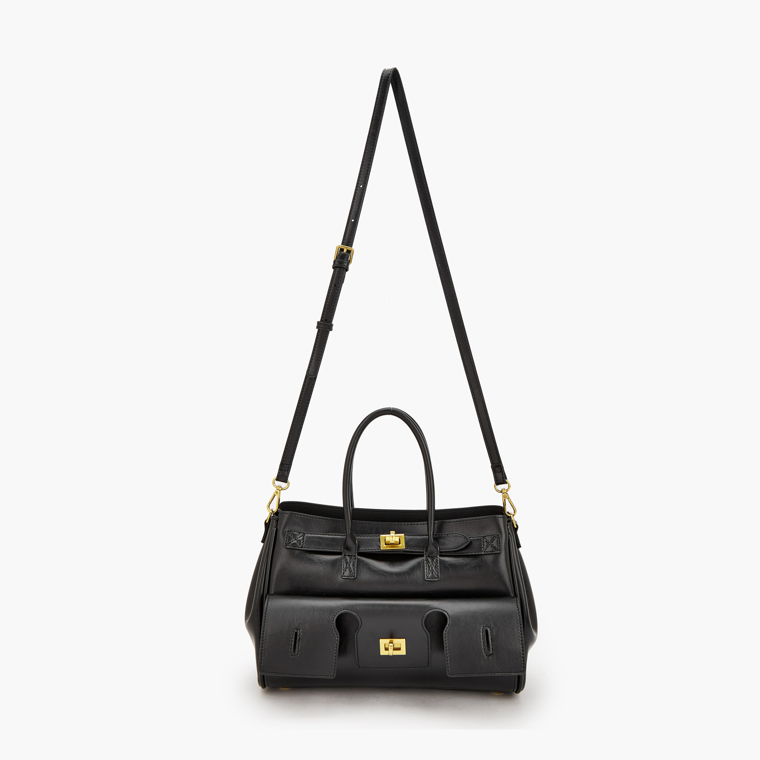 شنطة توتي سادة بحزام قابل للفصل من سيليست-women-bagsandwallets-handbags-image-2