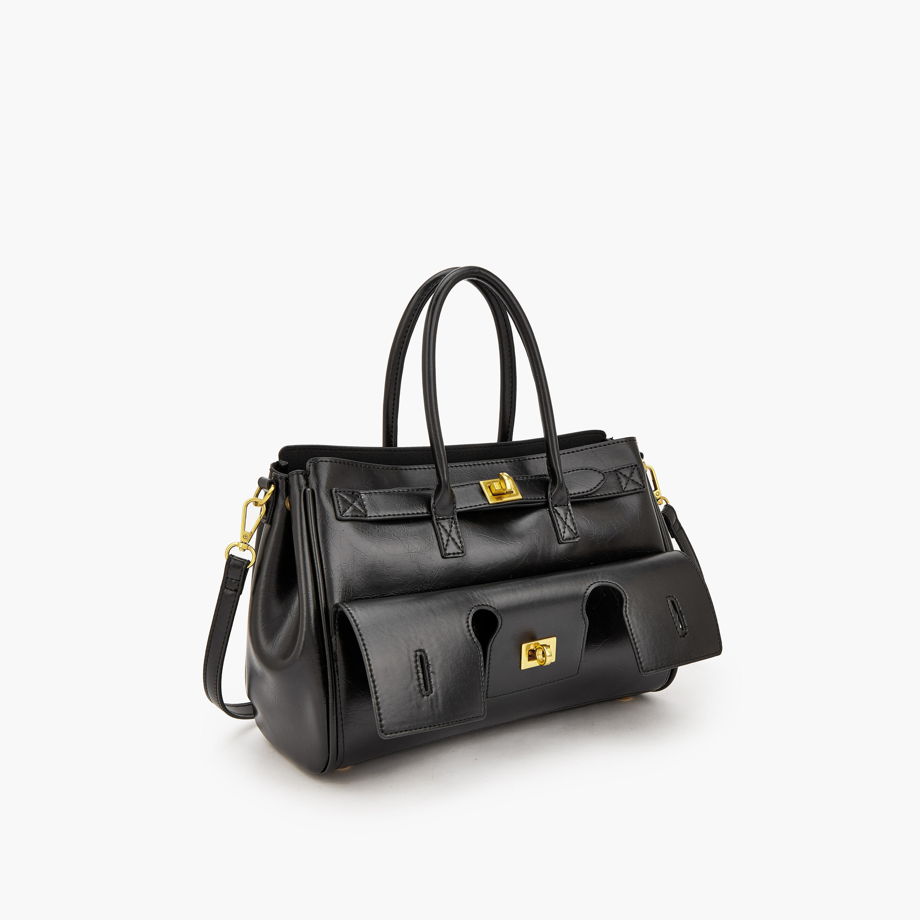 شنطة توتي سادة بحزام قابل للفصل من سيليست-women-bagsandwallets-handbags-image-3