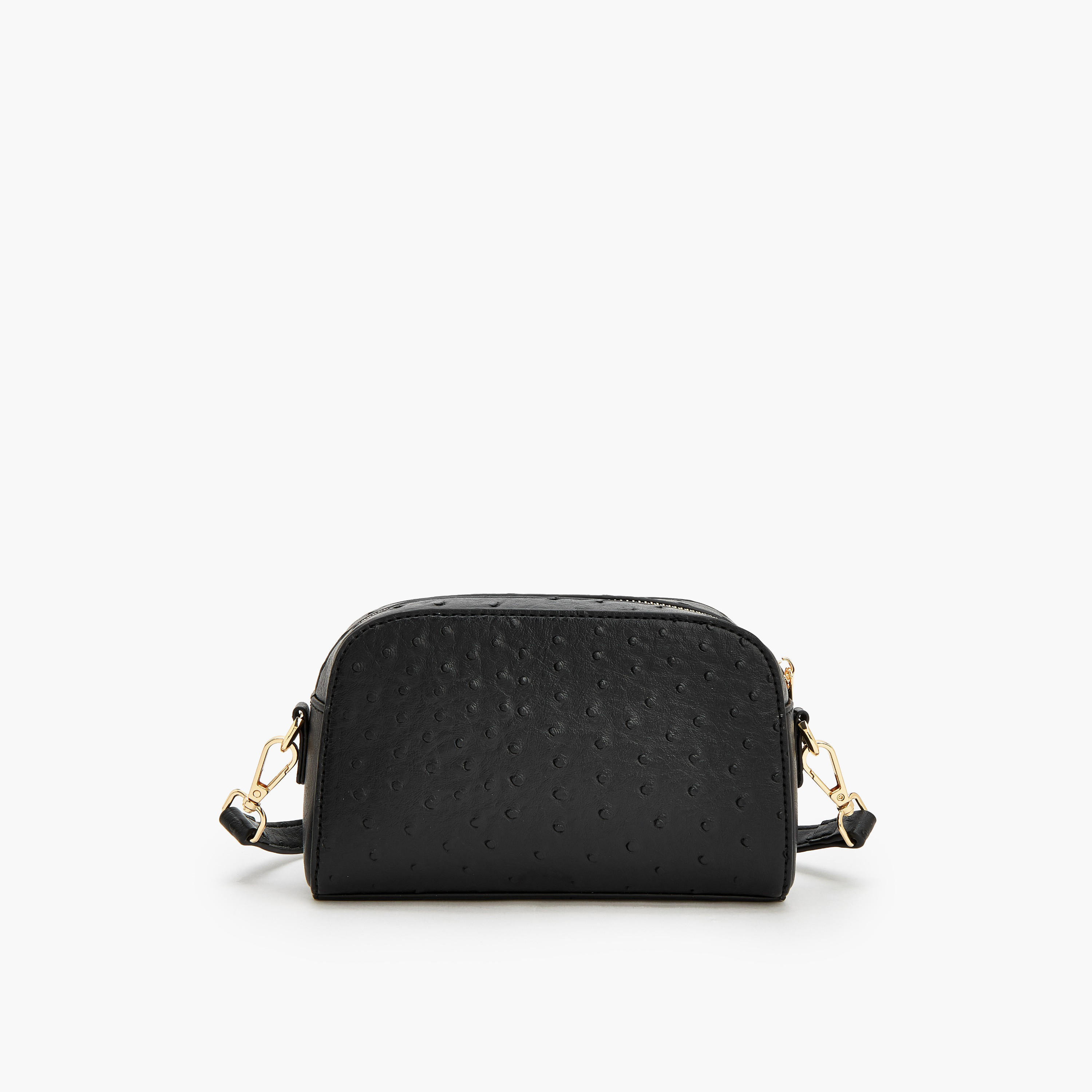 شنطة كروس بودي بارزة الملمس بسحاب إغلاق من لو كونفورت-women-bagsandwallets-handbags-image-5